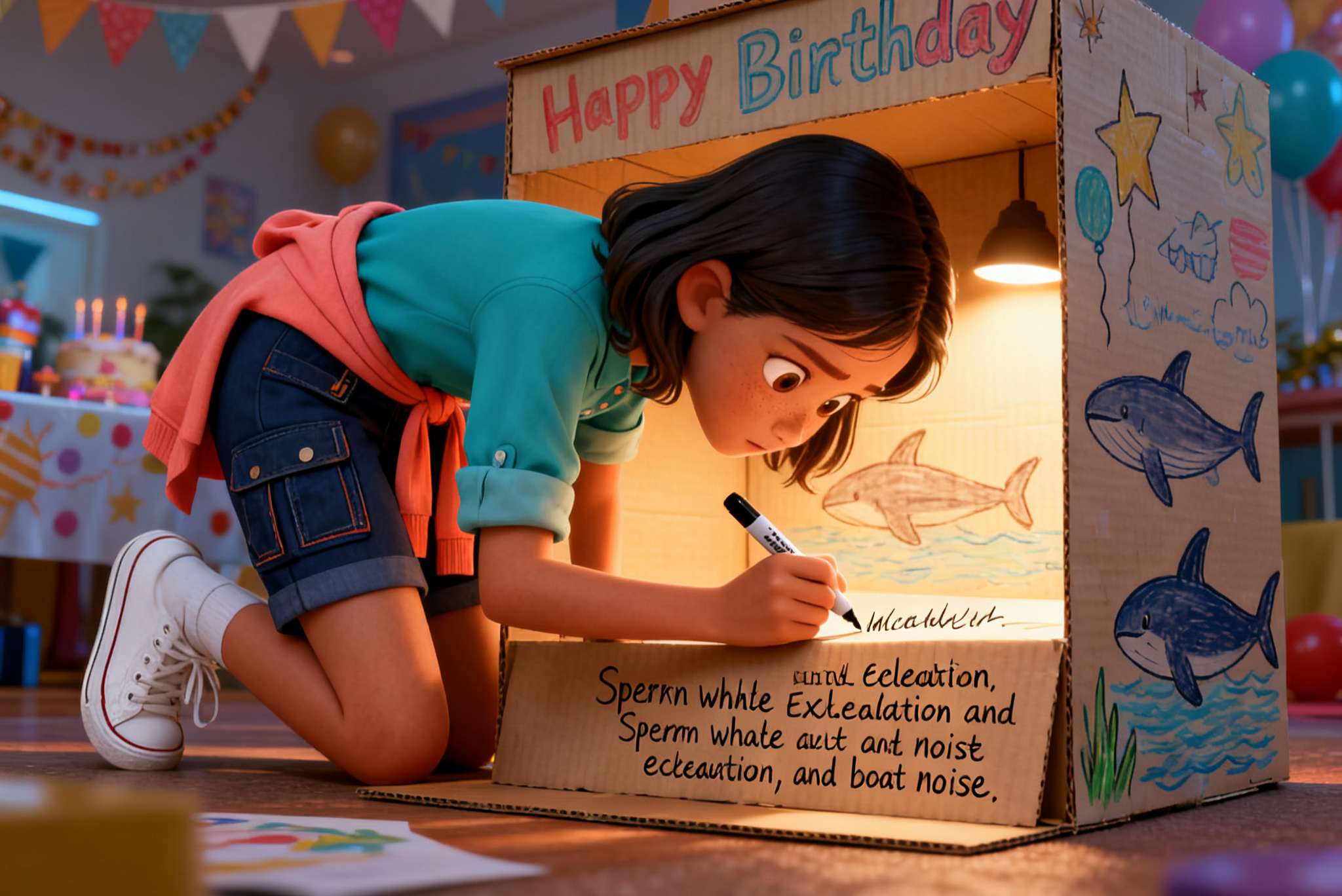 Shreya's Underwater Listening Post — illustration for page 10