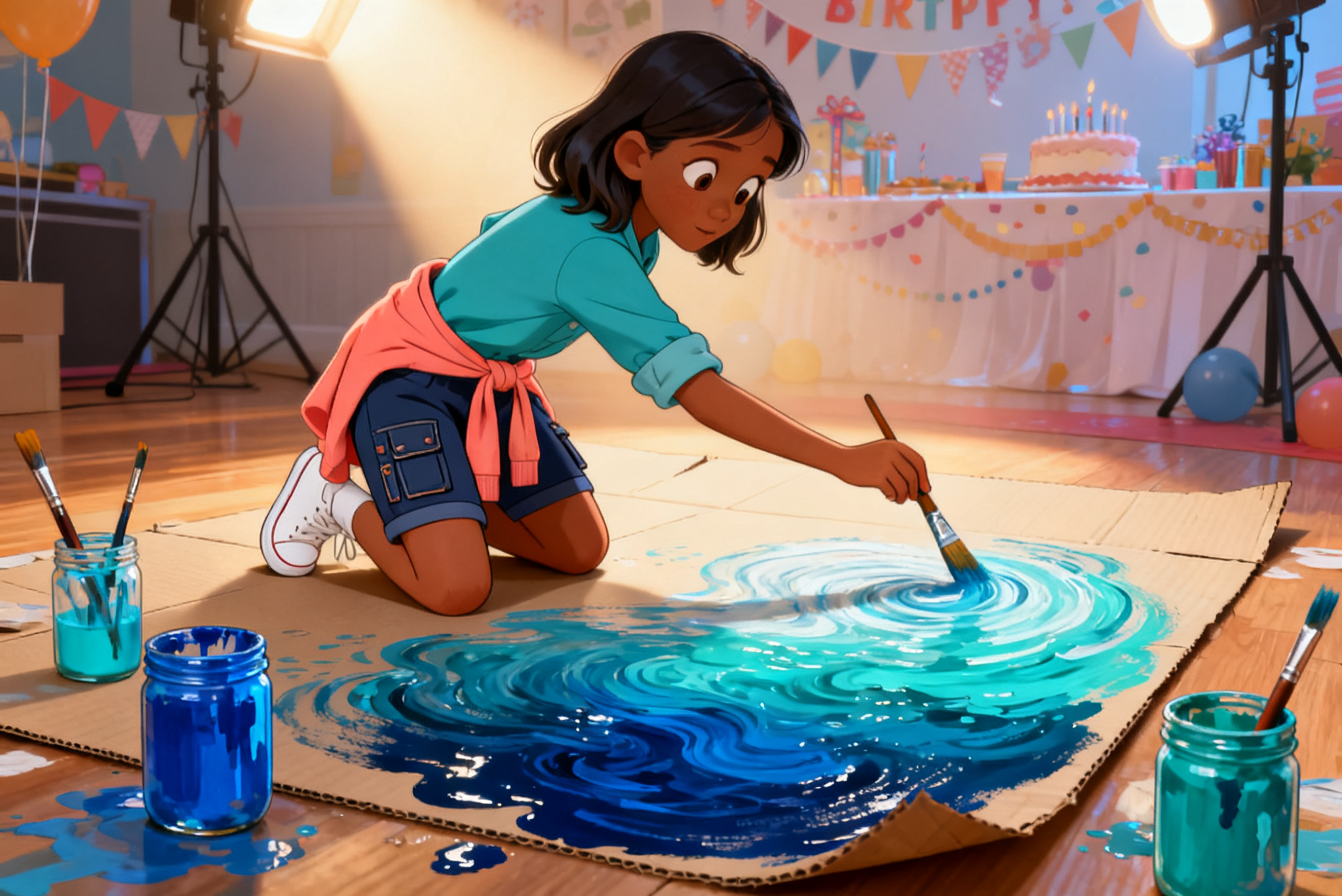 Shreya's Underwater Listening Post — illustration for page 4