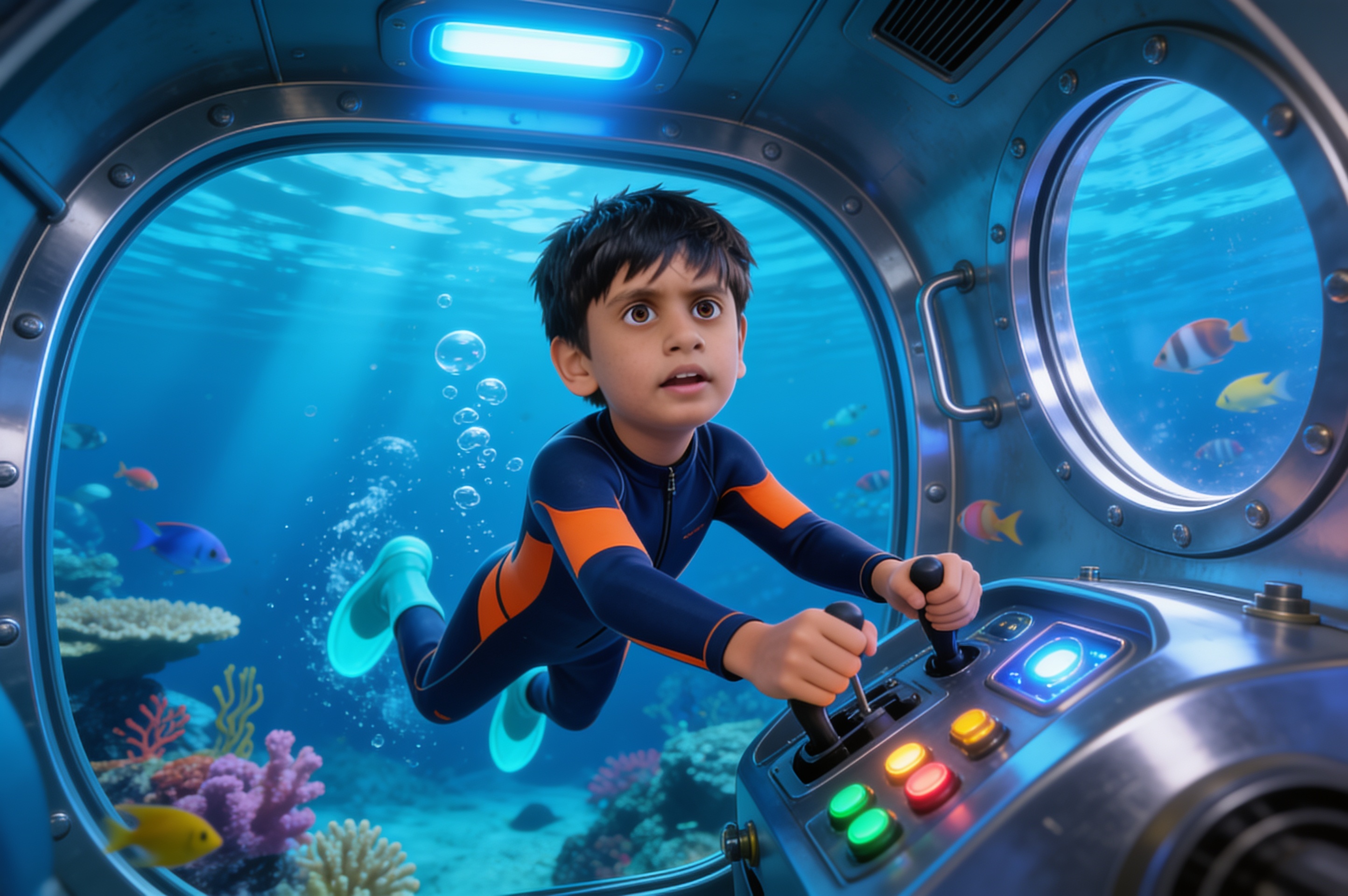 Varang's Deep-Sea Expedition — illustration for page 1