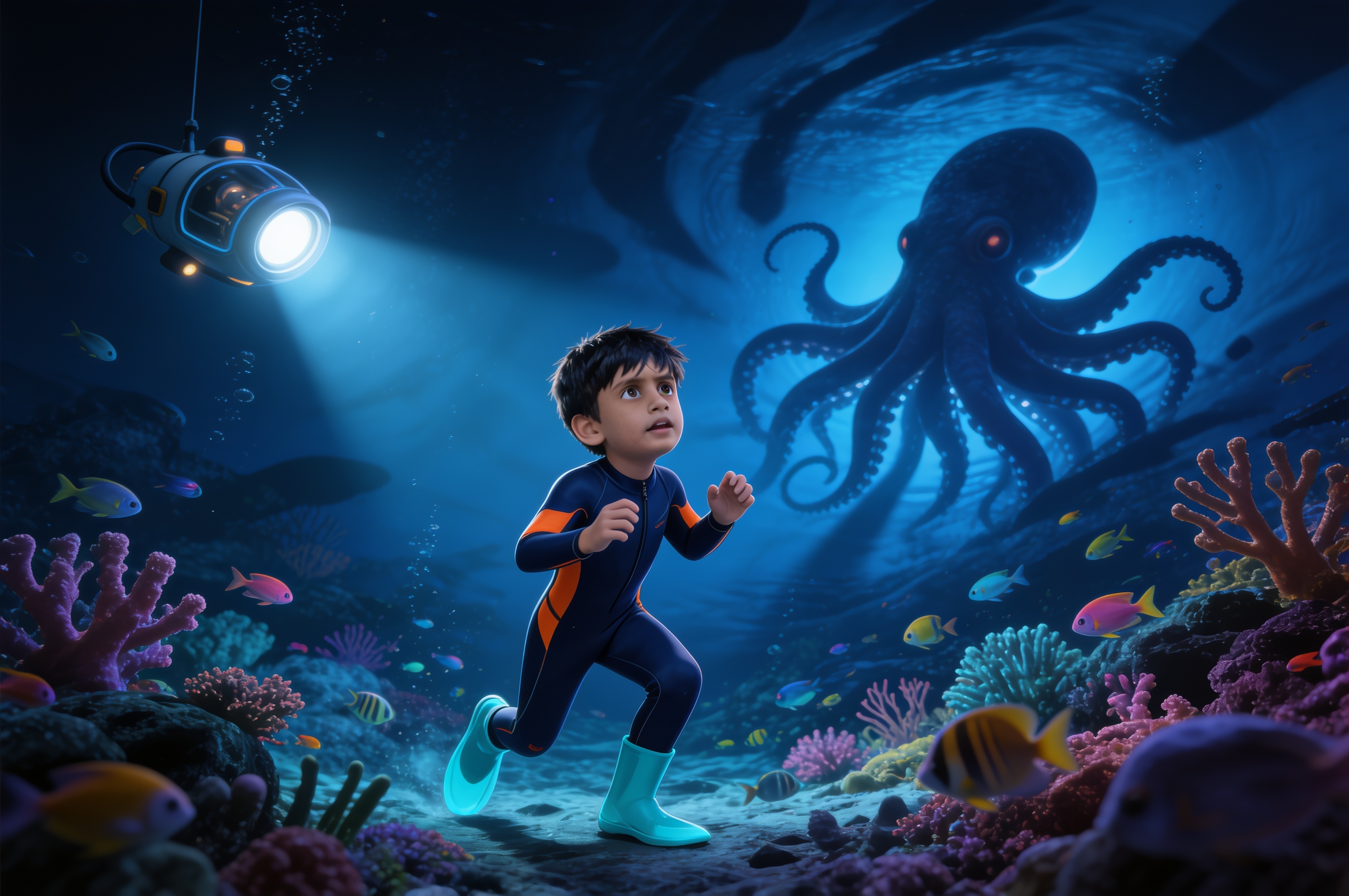 Varang's Deep-Sea Expedition — illustration for page 10