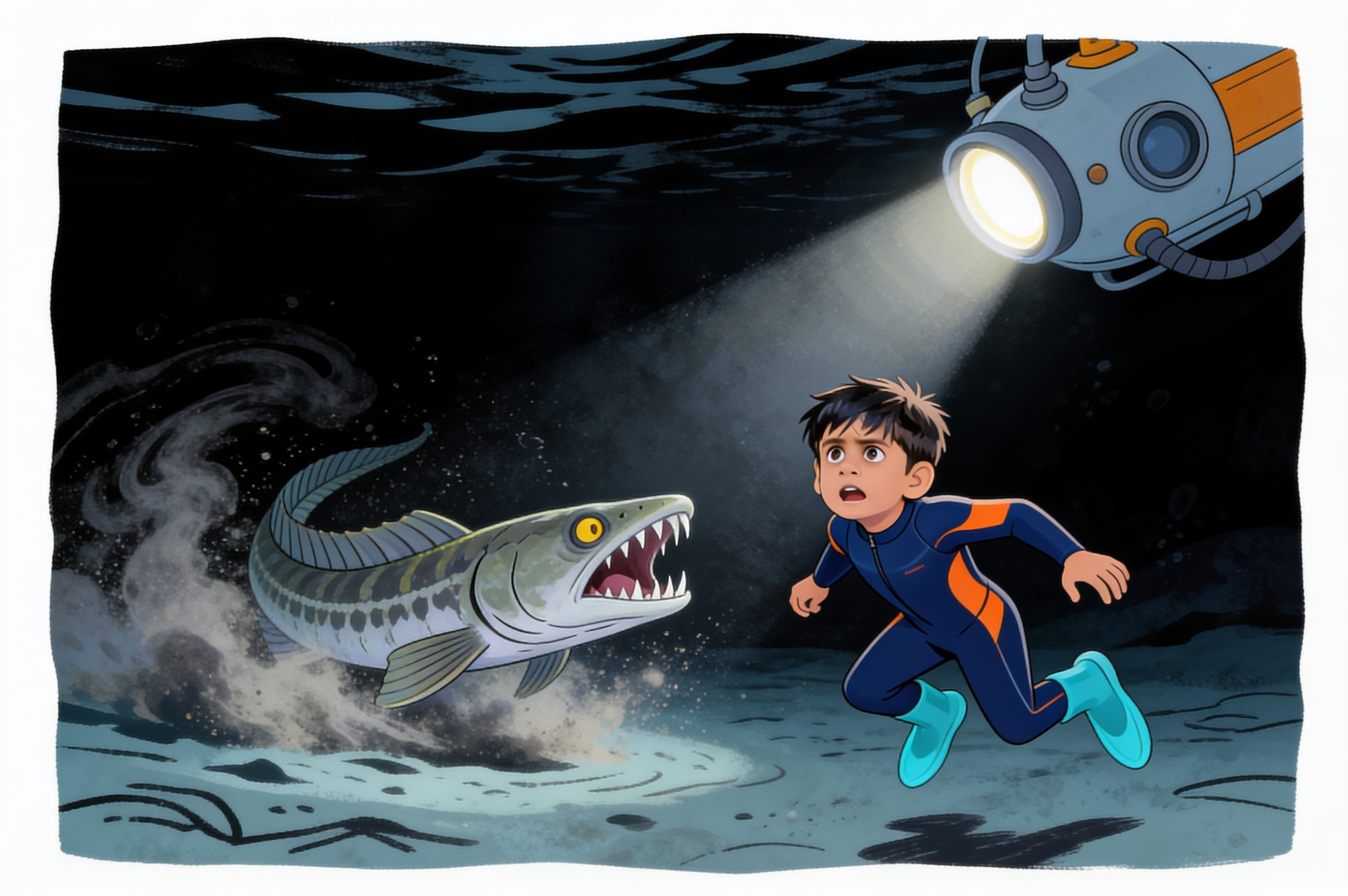 Varang's Deep-Sea Expedition — illustration for page 7