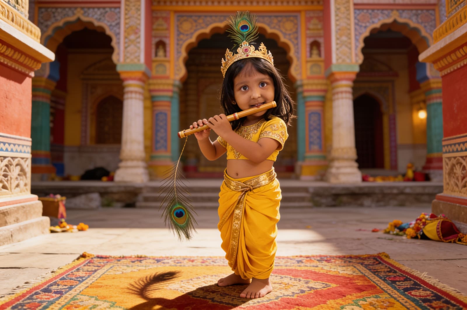 Aahana's Janmashtami Adventure — illustration for page 14