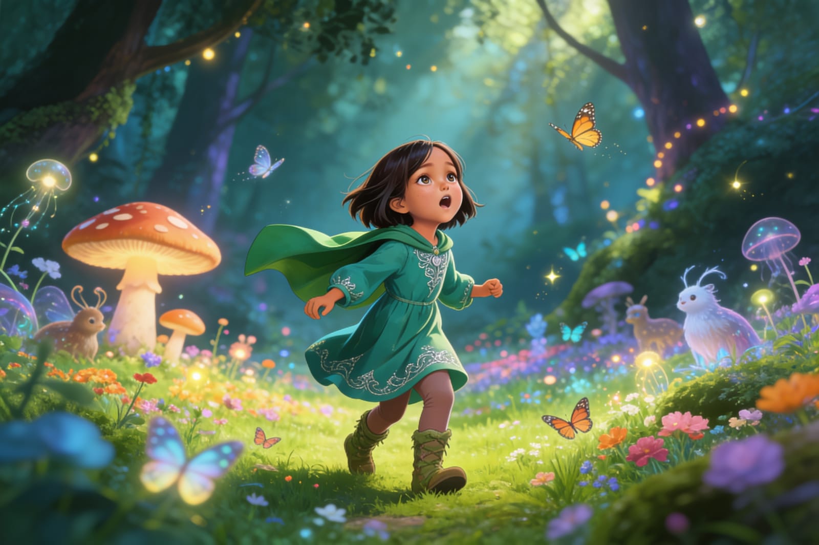 Aahana's Forest of Gifts — illustration for page 6