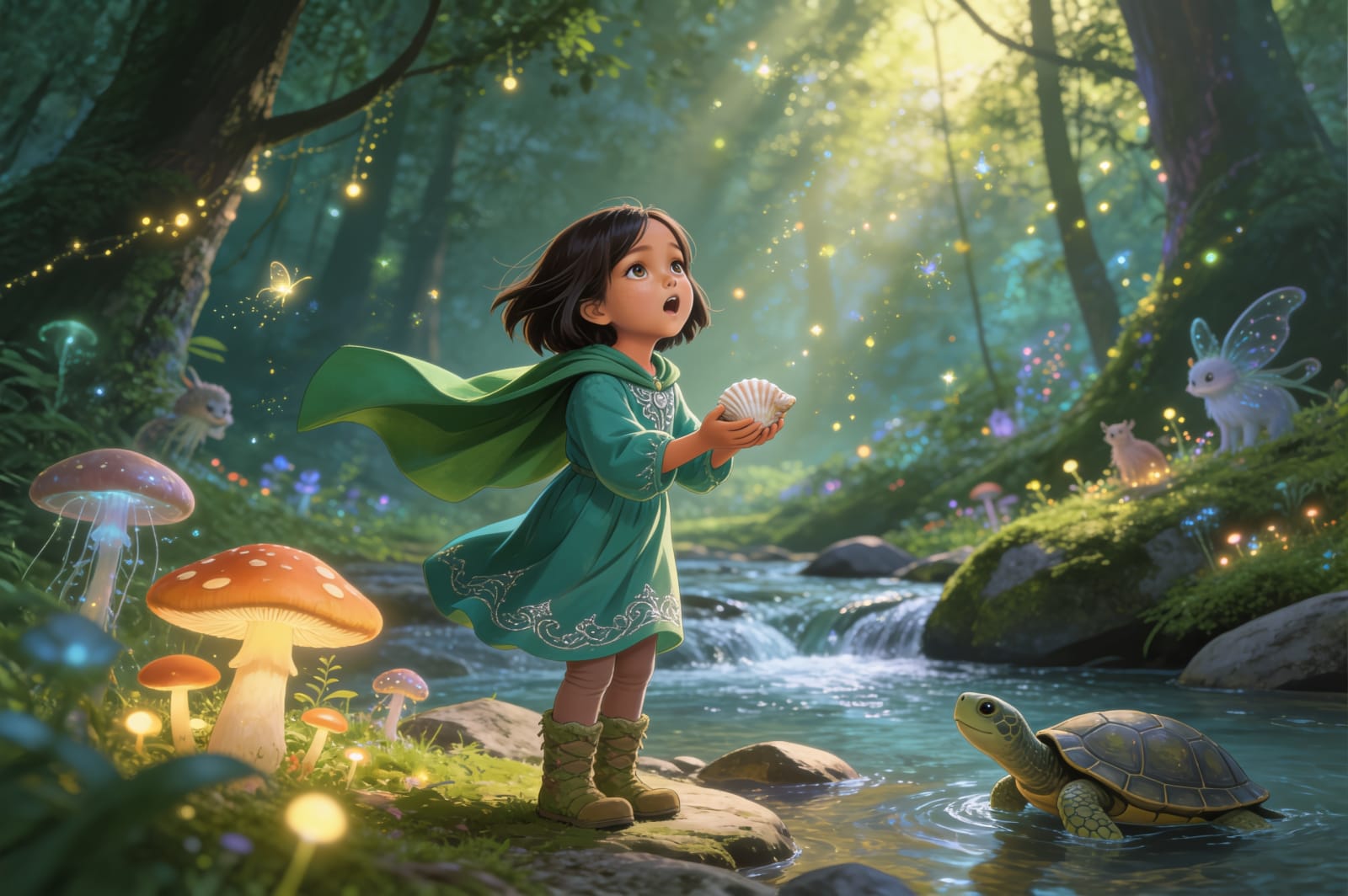 Aahana's Forest of Gifts — illustration for page 11