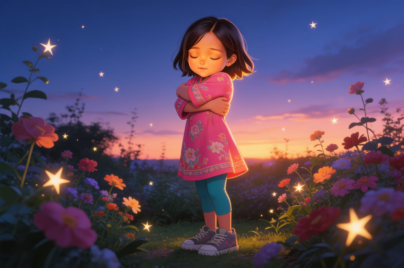 Aahana's Colorful Adventure — illustration for page 14