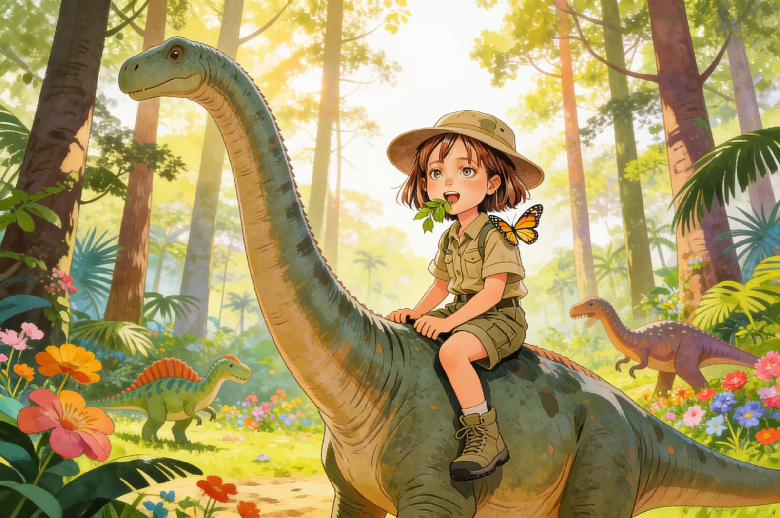 Aahana's Dinosaur Adventure — illustration for page 11