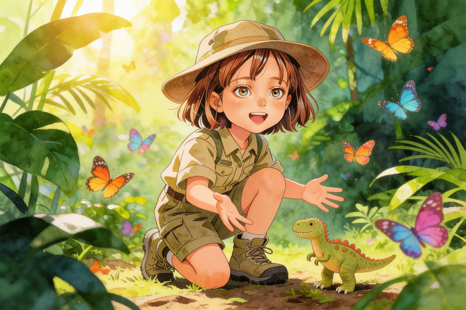 Aahana's Dinosaur Adventure — illustration for page 13