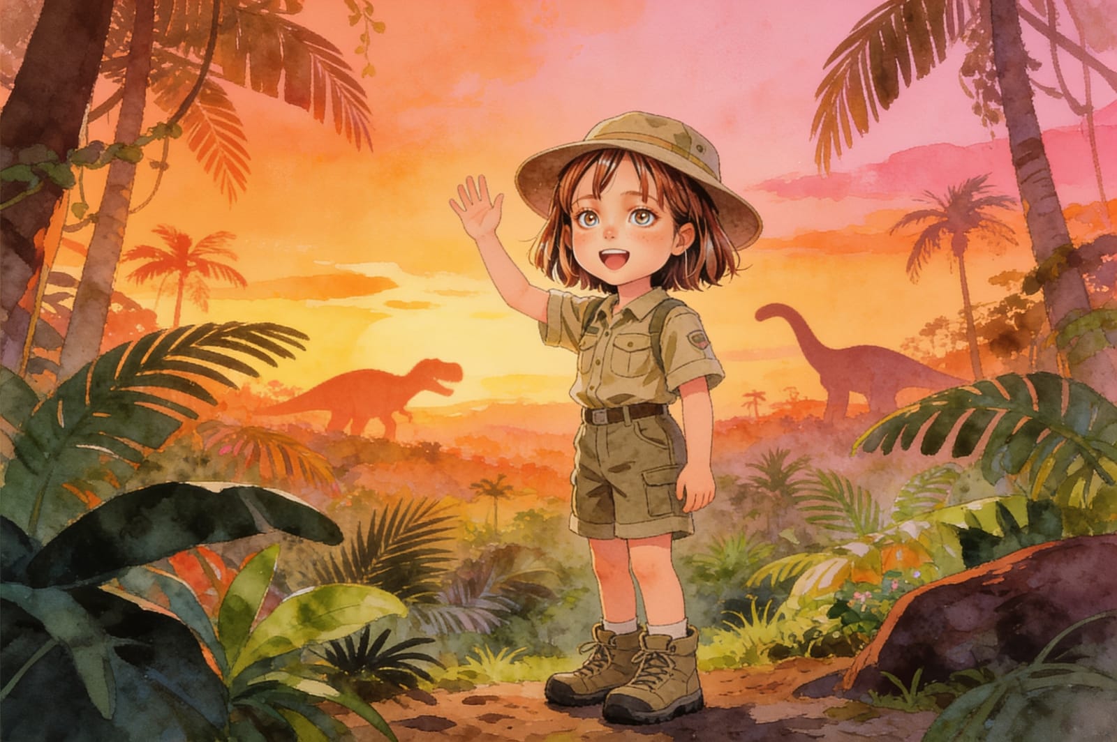 Aahana's Dinosaur Adventure — illustration for page 15