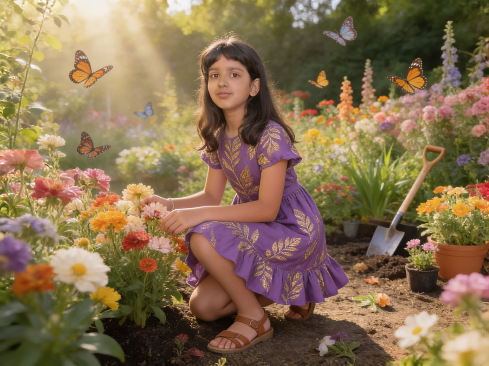The Rebel Fairy: A Story for Shreya — illustration for page 3