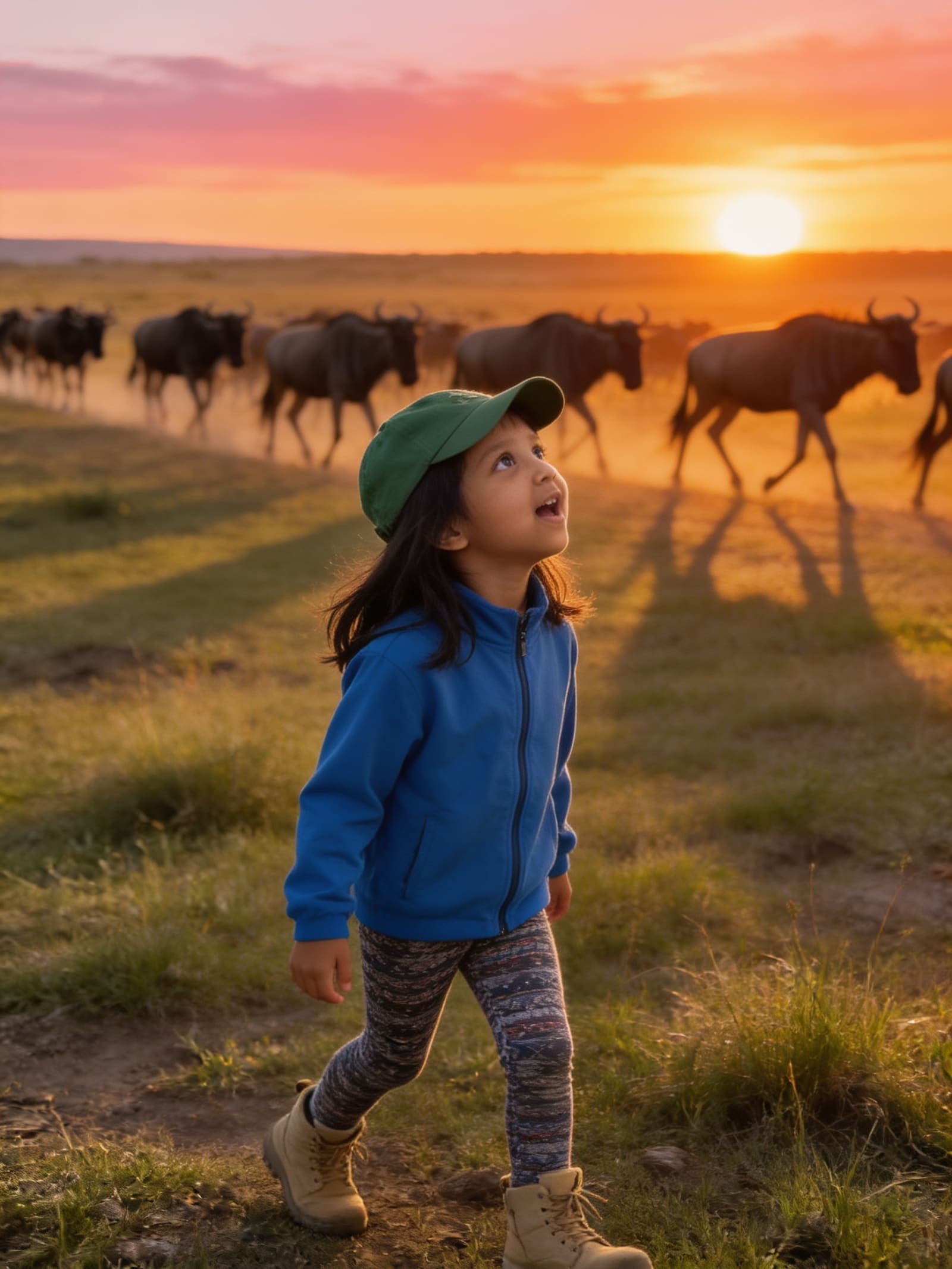 Aahana's Great Migration Adventure — illustration for page 7