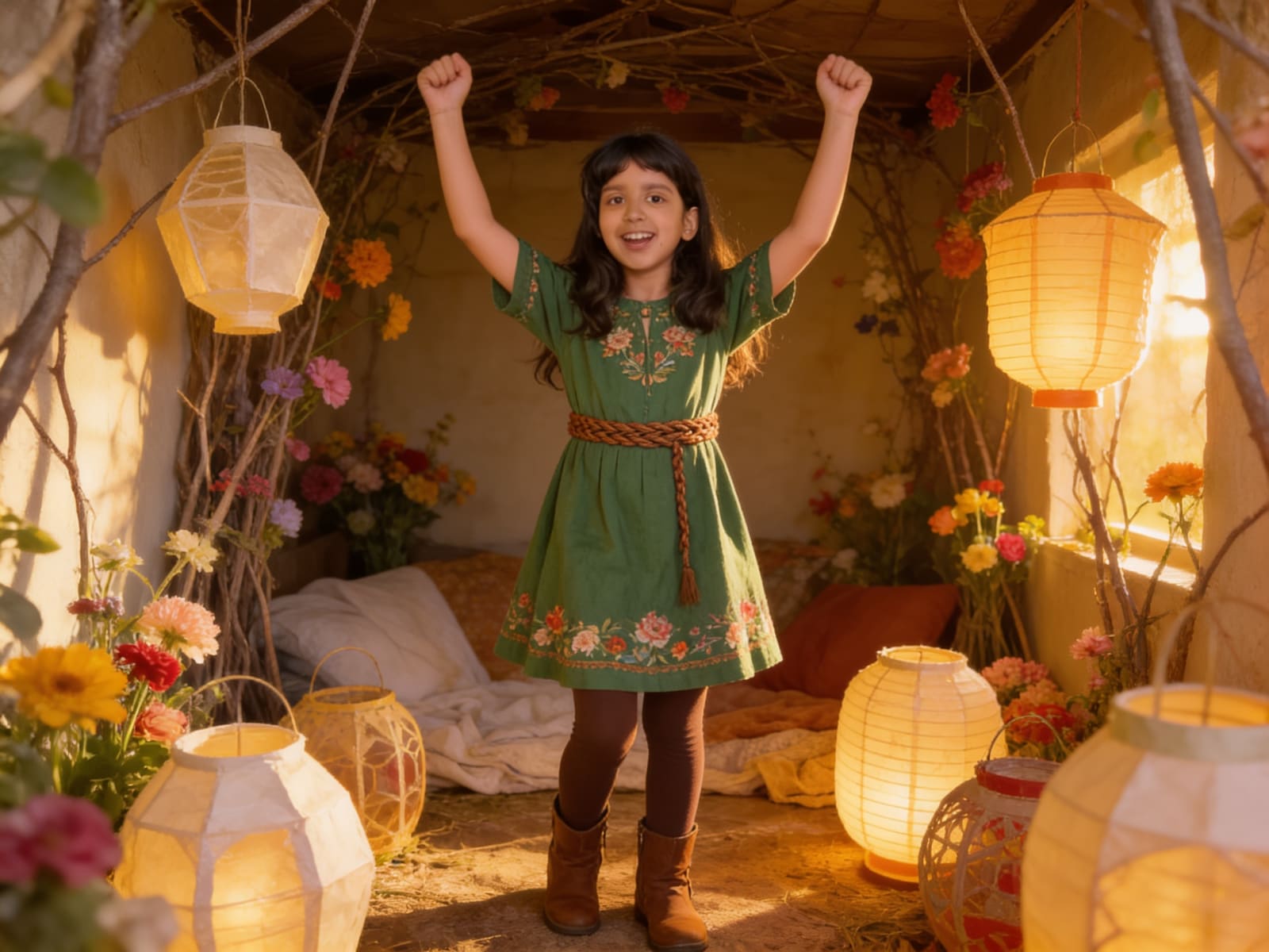 The Forgotten Lantern Festival — illustration for page 4