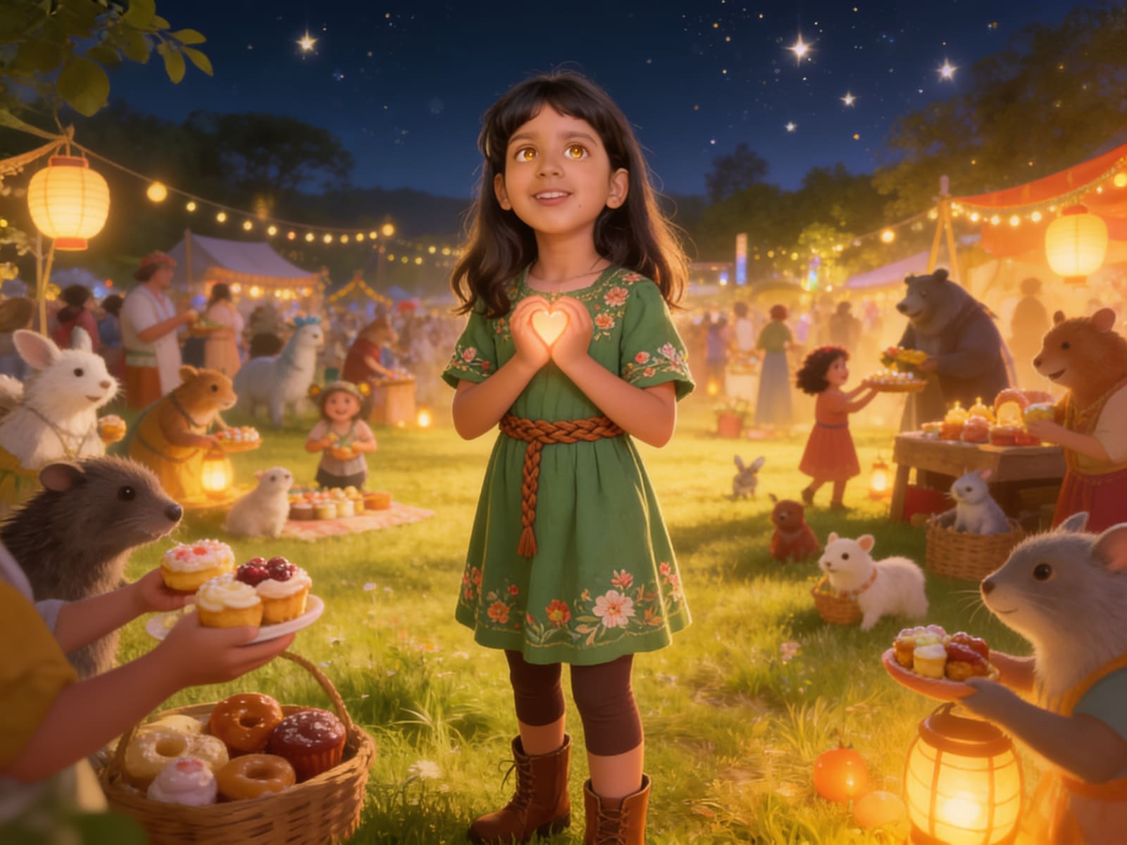 The Forgotten Lantern Festival — illustration for page 10