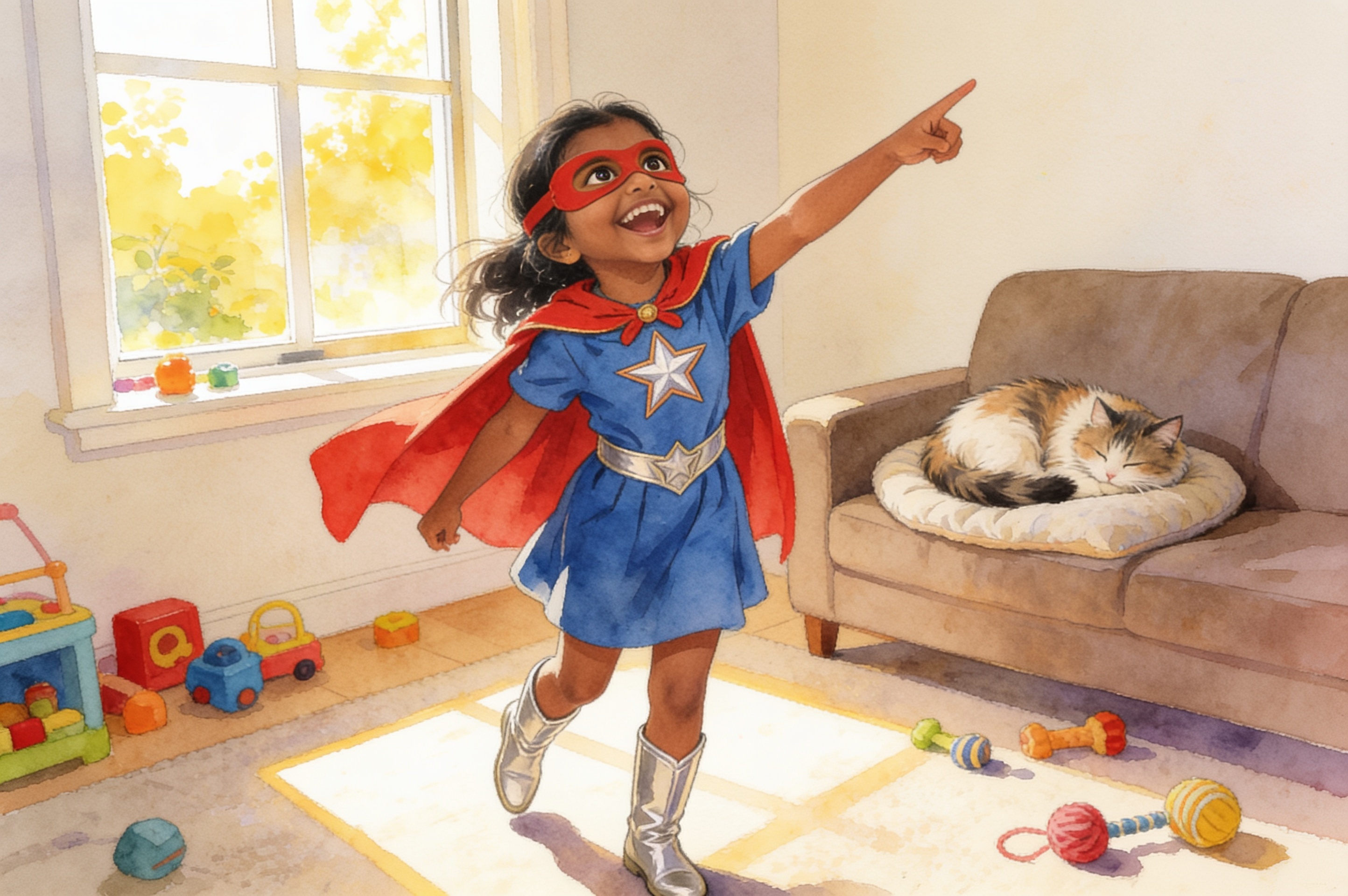 Yashu's Super Summer Fun — illustration for page 8