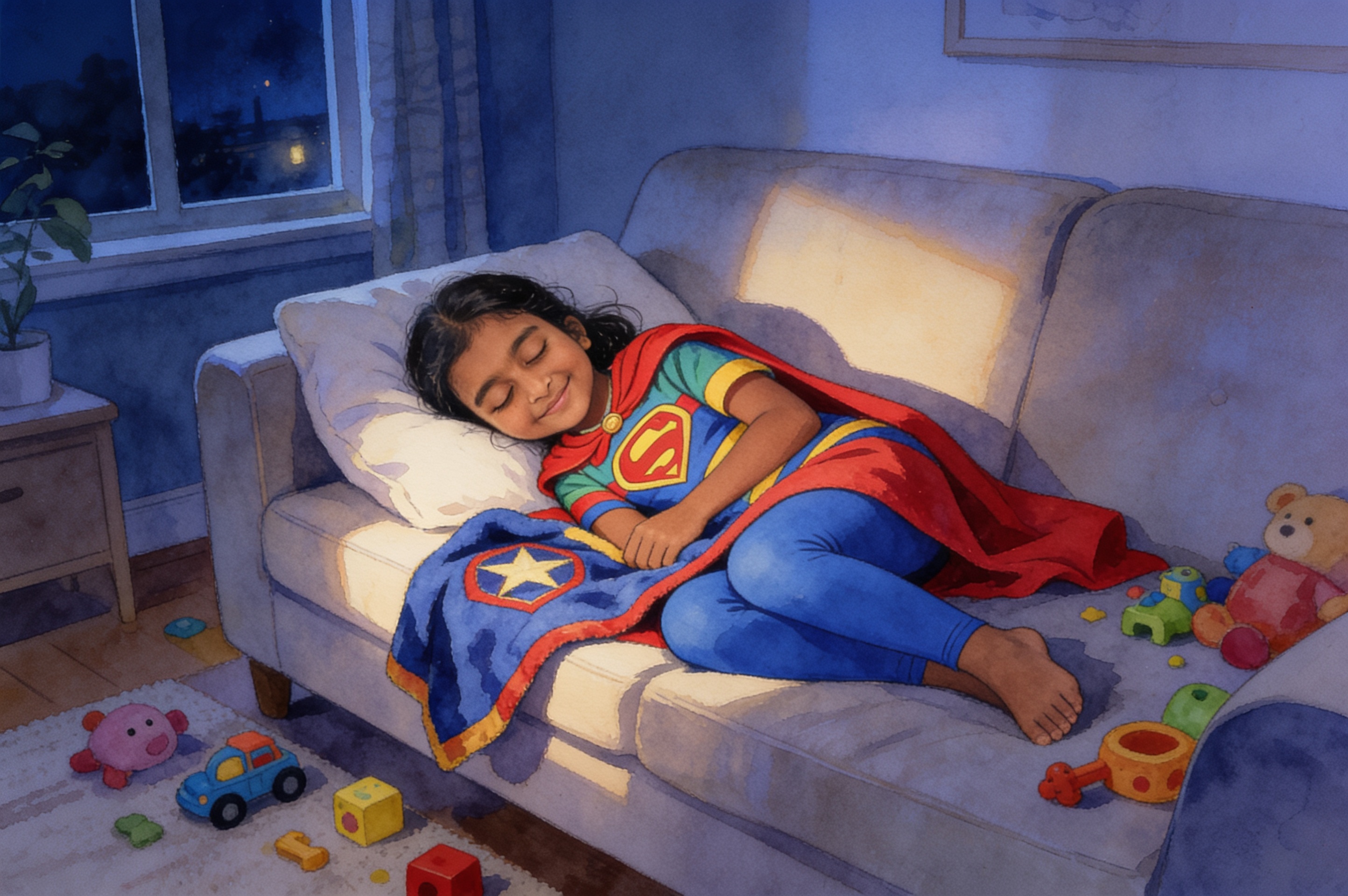Yashu's Super Summer Fun — illustration for page 16