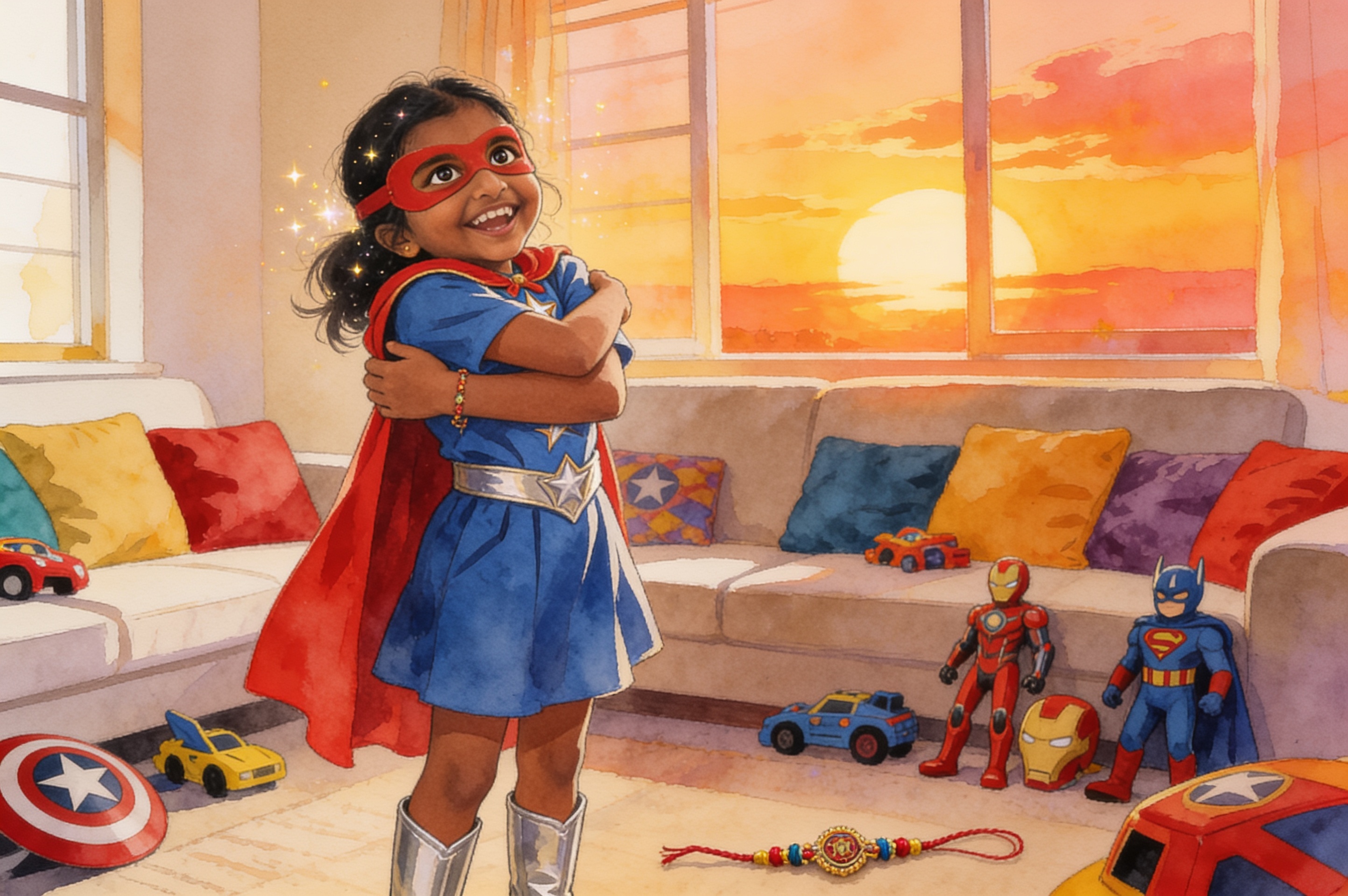 Yashu's Super Summer Fun — illustration for page 15