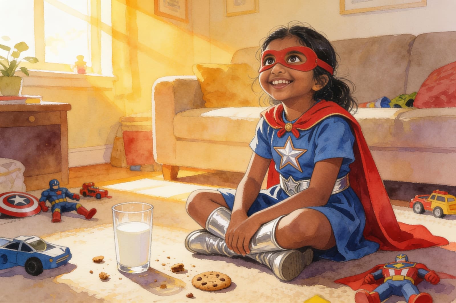Yashu's Super Summer Fun — illustration for page 13