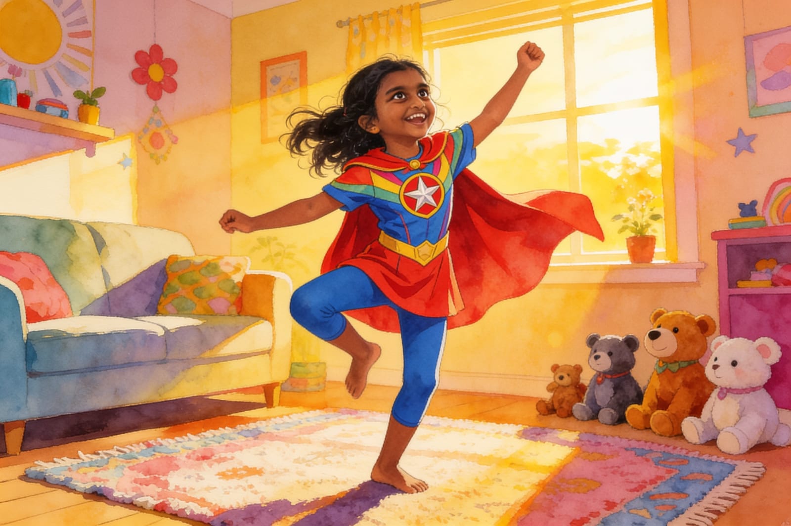 Yashu's Super Summer Fun — illustration for page 11