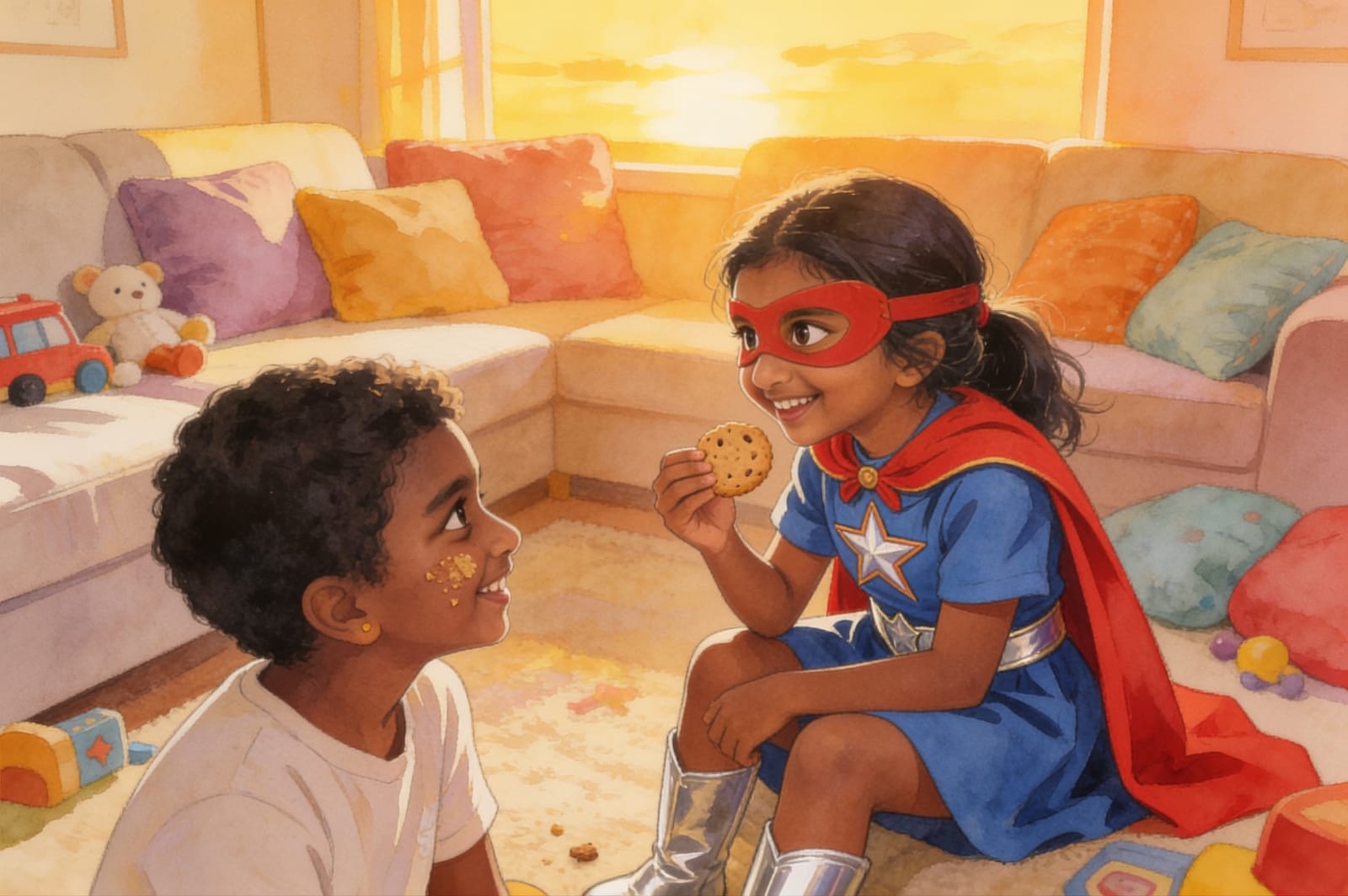 Yashu's Super Summer Fun — illustration for page 14