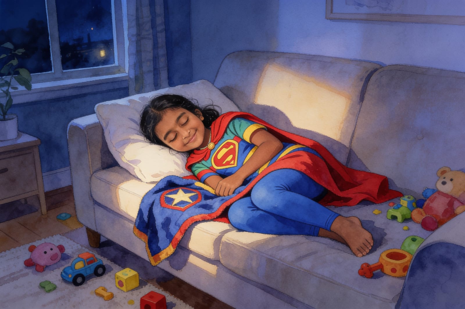 Yashu's Super Summer Fun — illustration for page 16