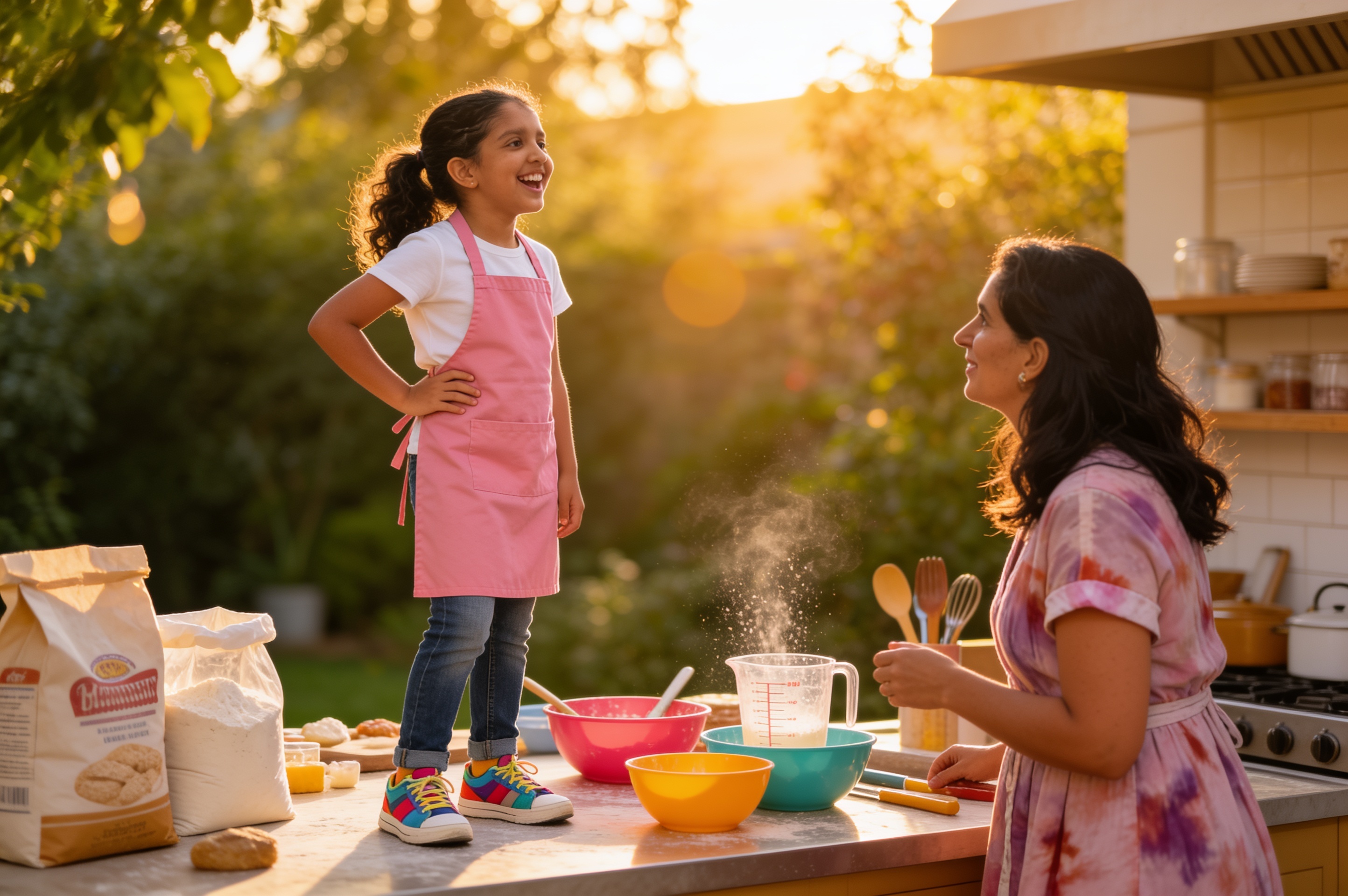 Shreya's Sweet Bakery Adventure — illustration for page 5
