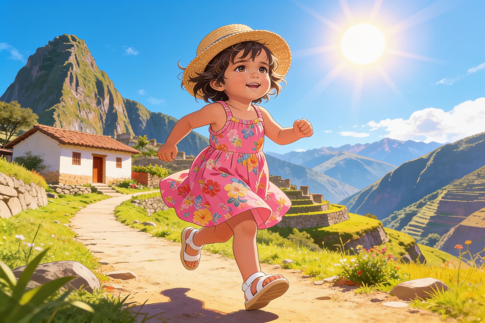 Naina's Peru Adventure — illustration for page 16