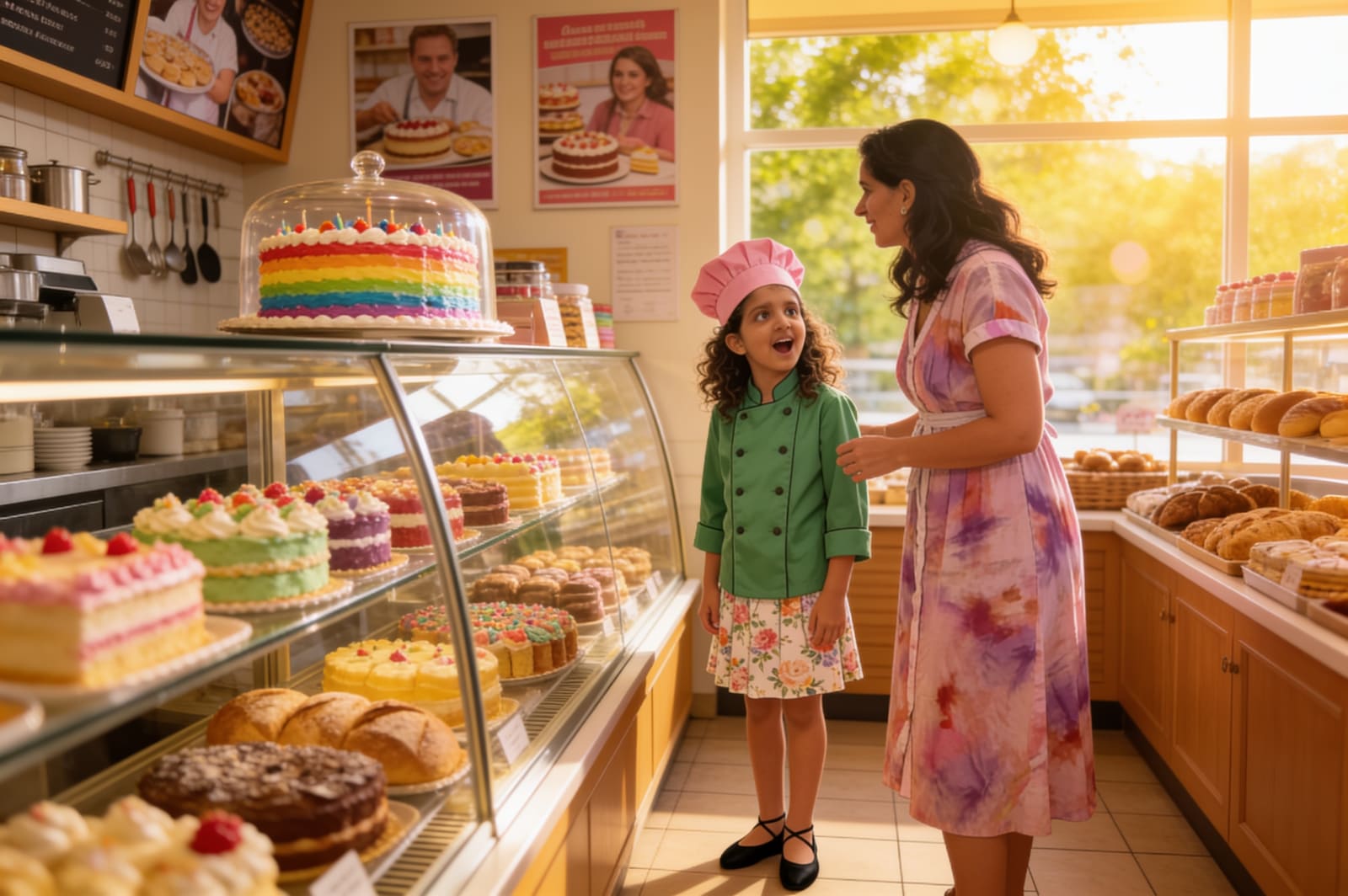 Shreya's Sweet Bakery Adventure — illustration for page 2