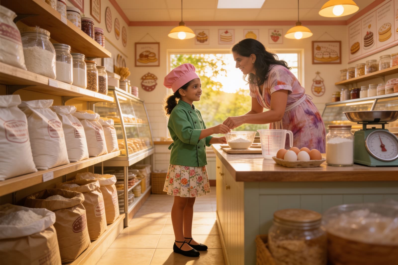 Shreya's Sweet Bakery Adventure — illustration for page 4