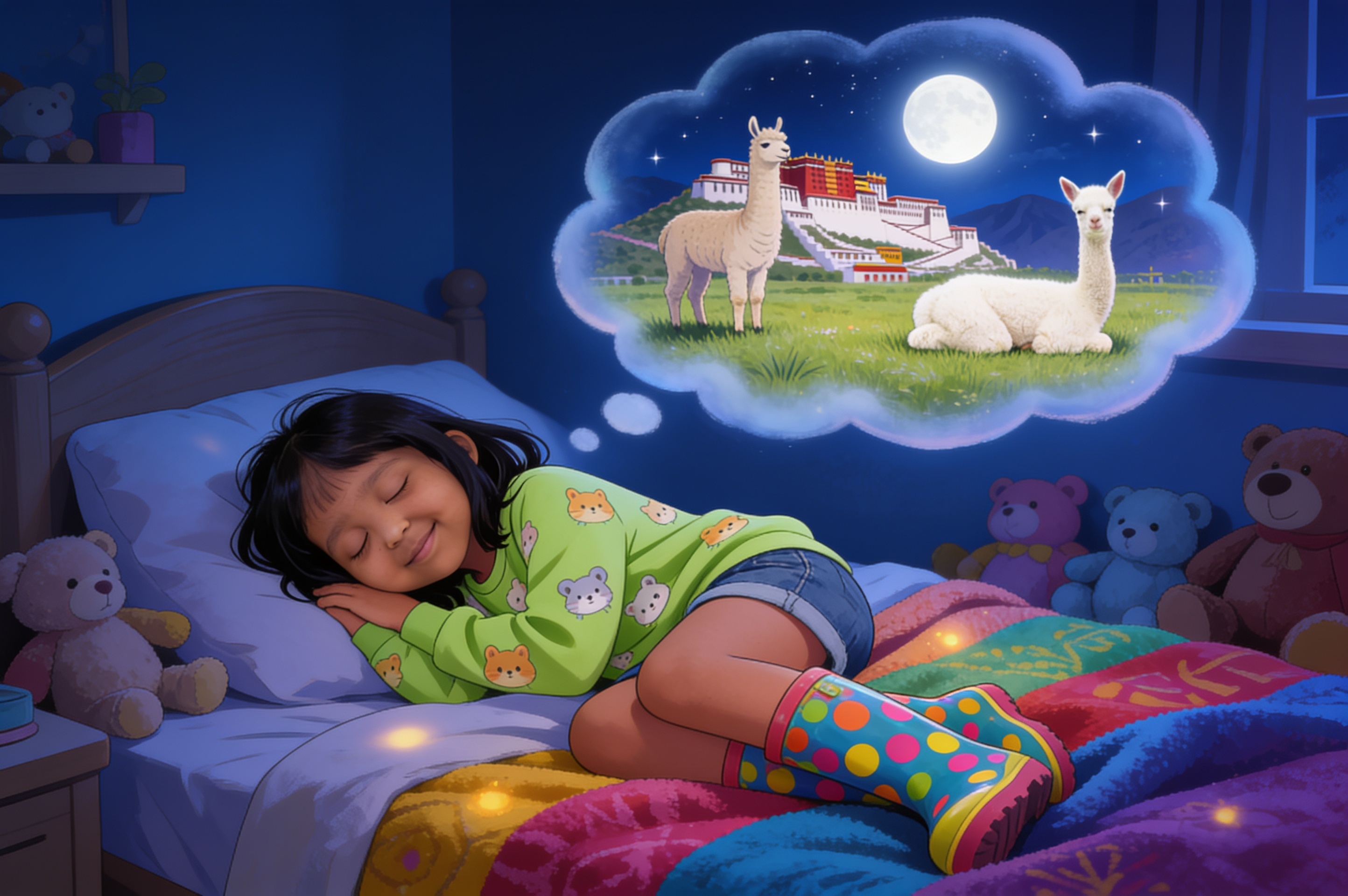 Aahana's Alpaca Adventure in Peru — illustration for page 15