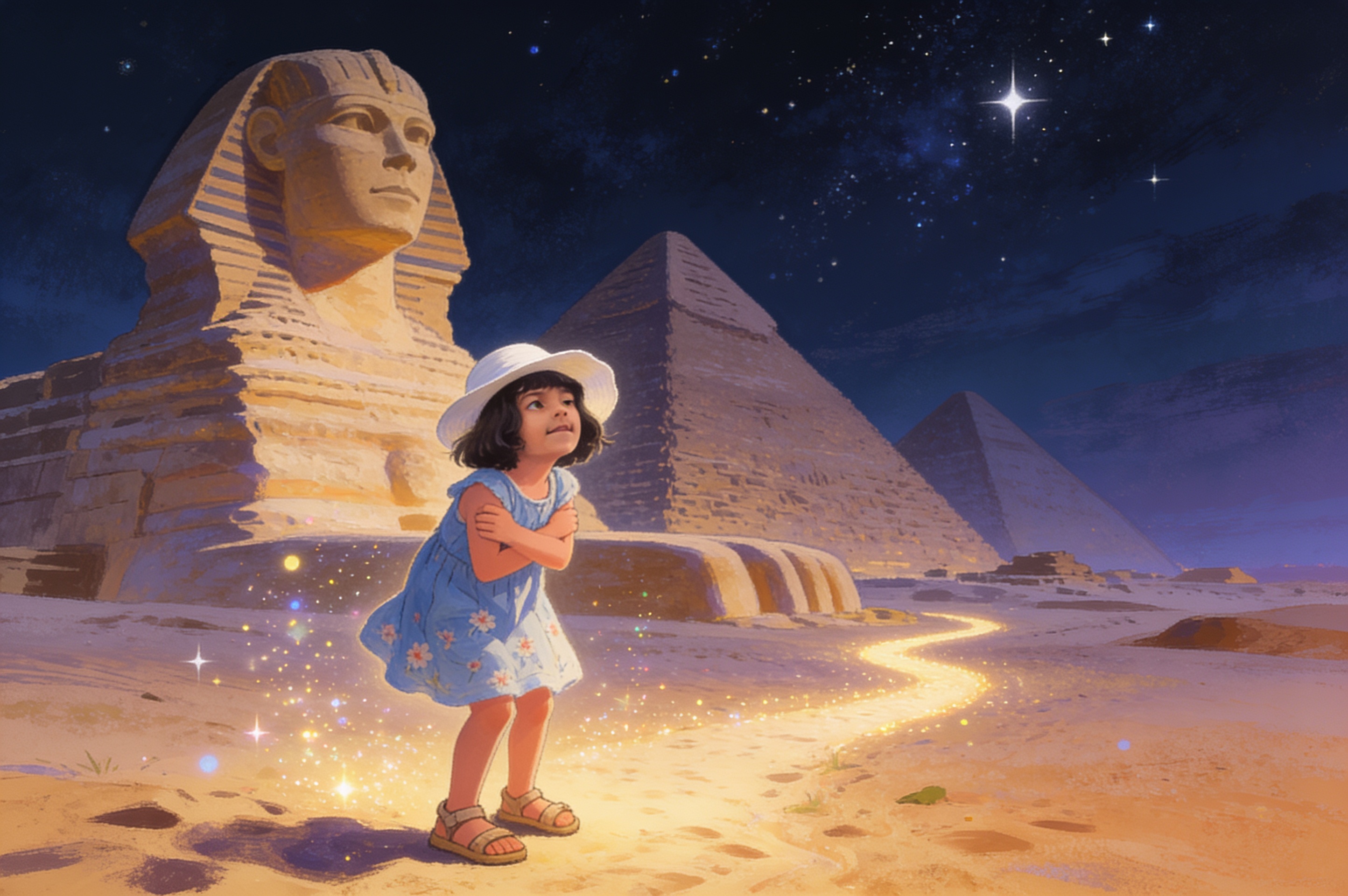 Raisha's Egyptian Adventure — illustration for page 11
