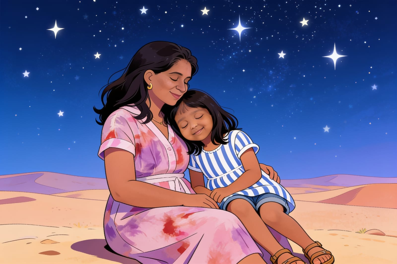 Aahana's Adventure with Mummies — illustration for page 16