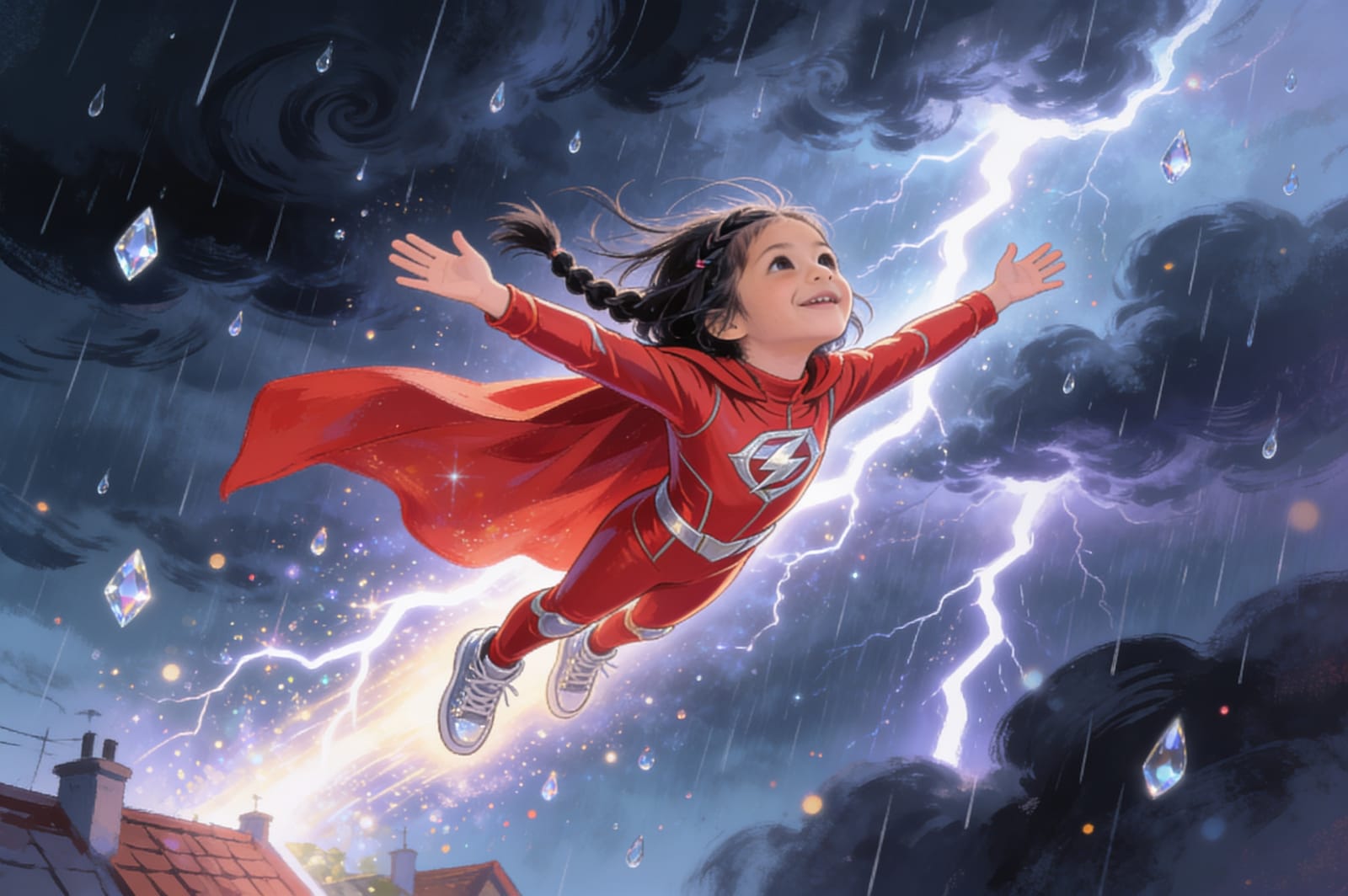 Pavika the Brave: Storm & the Cat — illustration for page 3