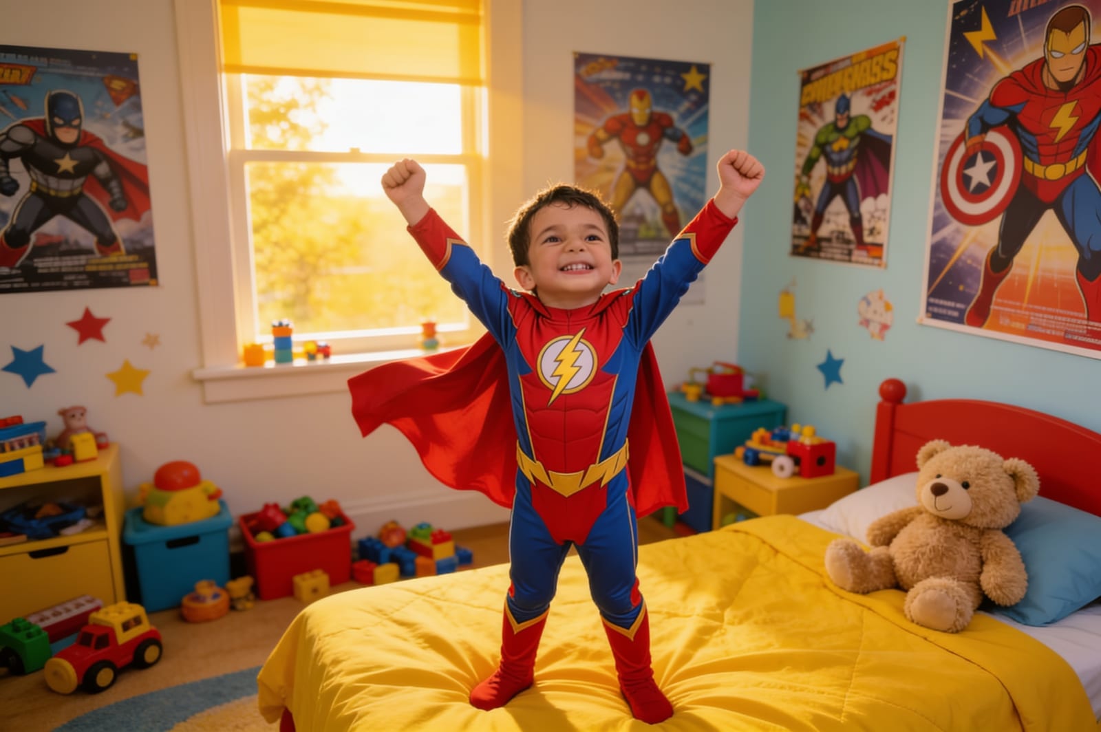 The Silliest Superpower: A Story for Praveer — illustration for page 1
