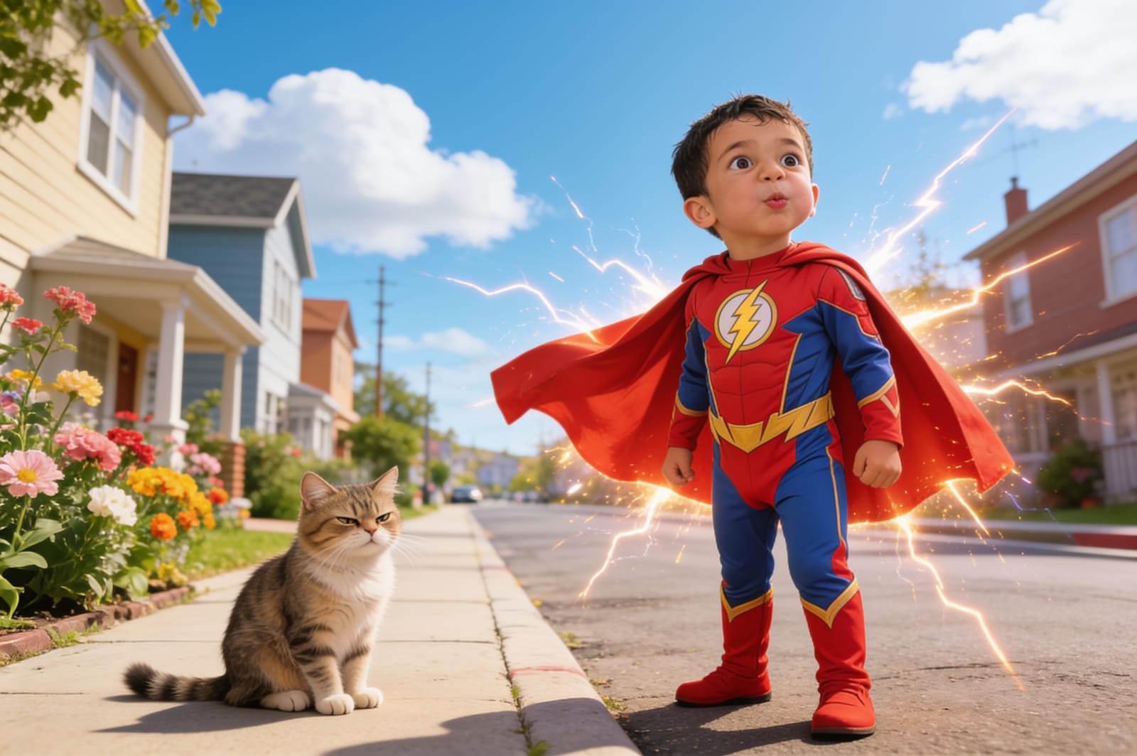 The Silliest Superpower: A Story for Praveer — illustration for page 2