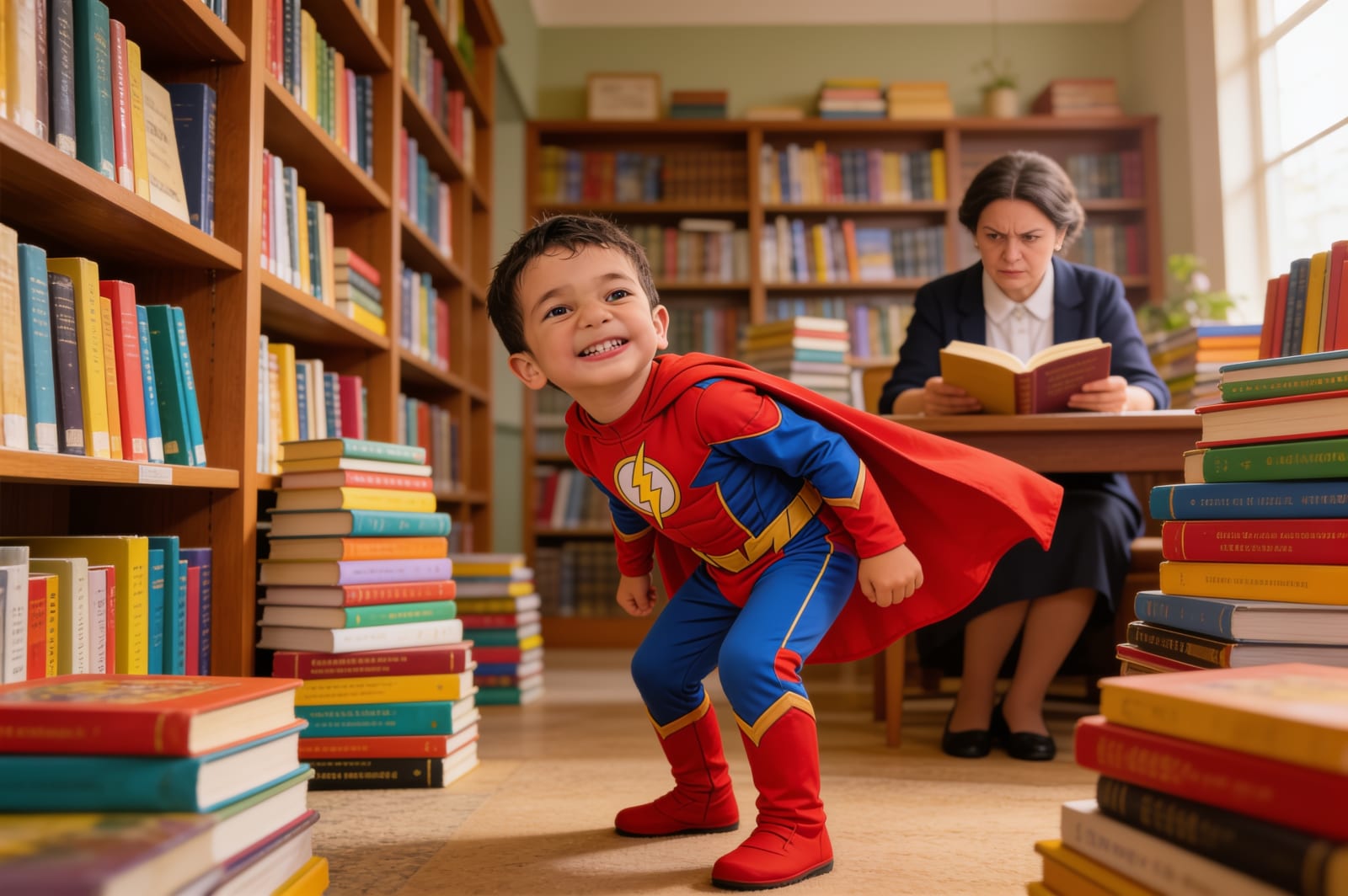 The Silliest Superpower: A Story for Praveer — illustration for page 4