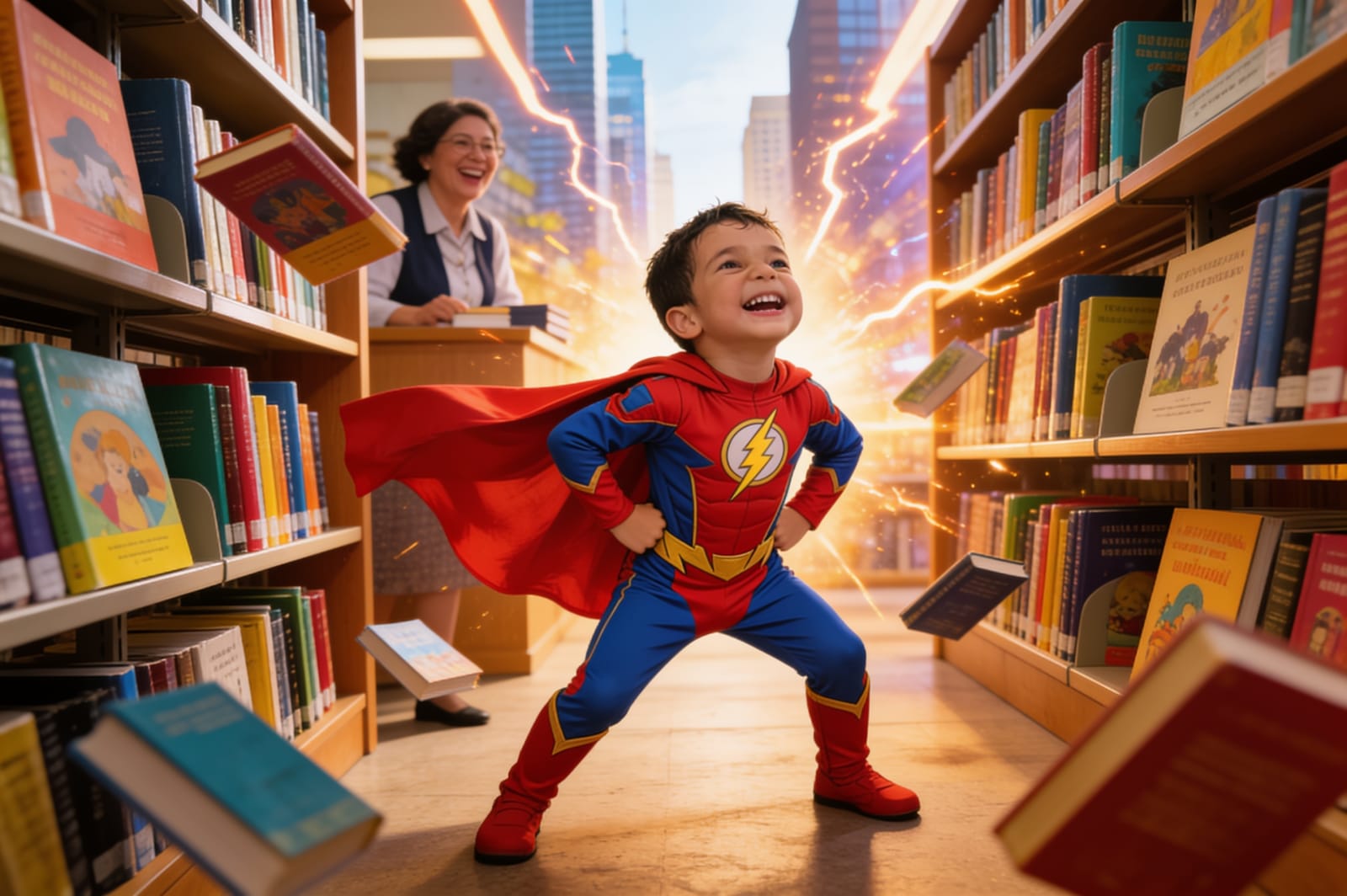 The Silliest Superpower: A Story for Praveer — illustration for page 5
