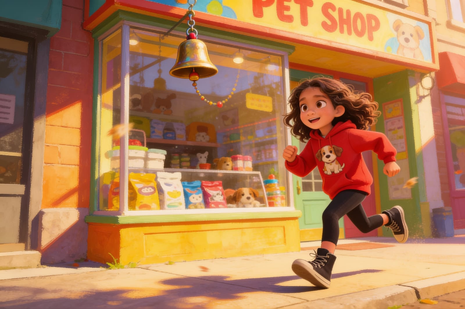 Shahira and the Little Lost Puppy — illustration for page 6