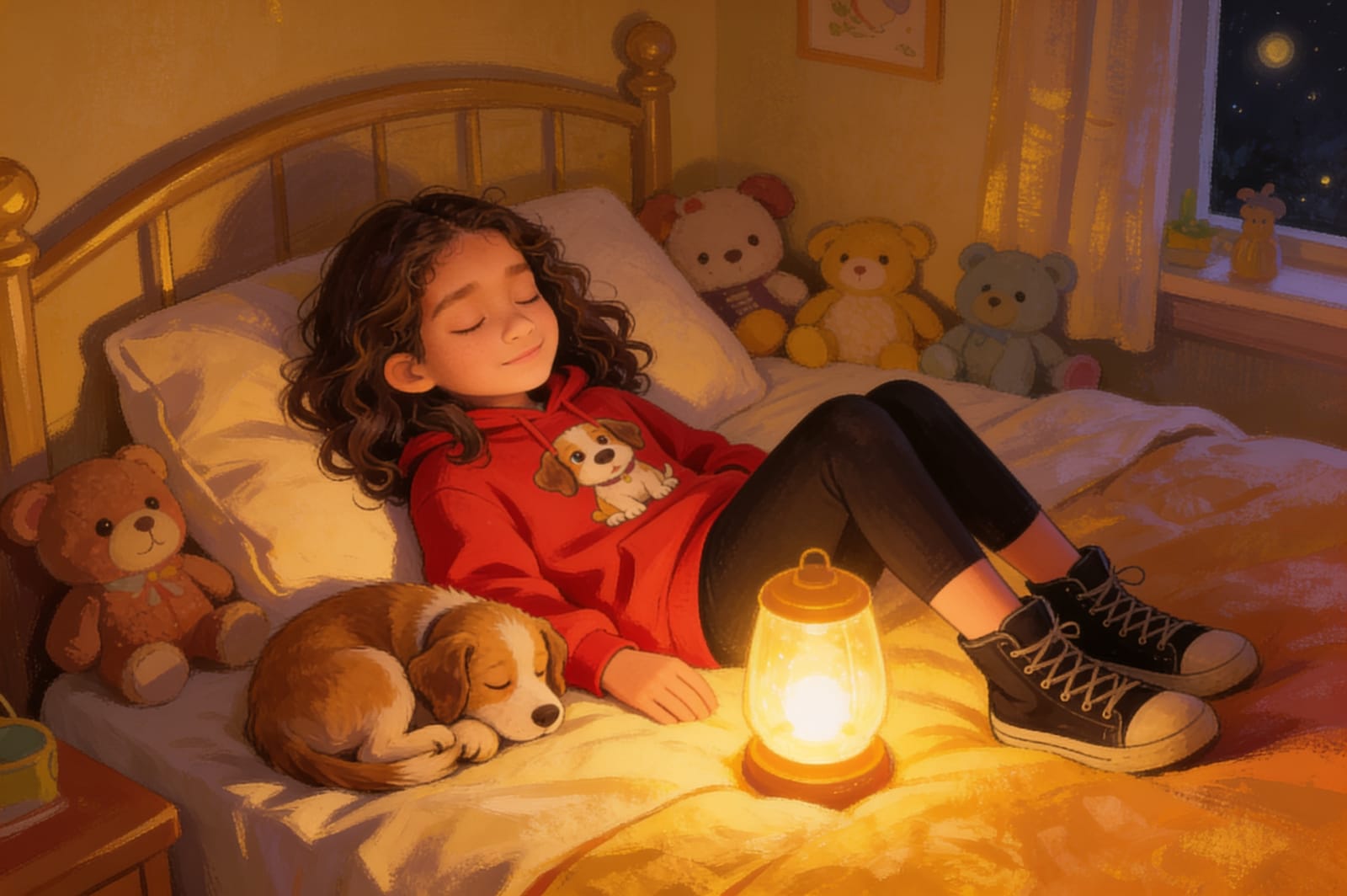 Shahira and the Little Lost Puppy — illustration for page 16