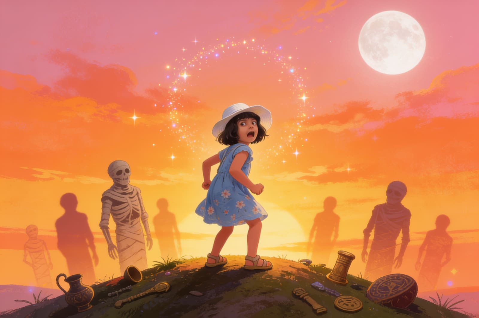 Raisha's Egyptian Adventure — illustration for page 5
