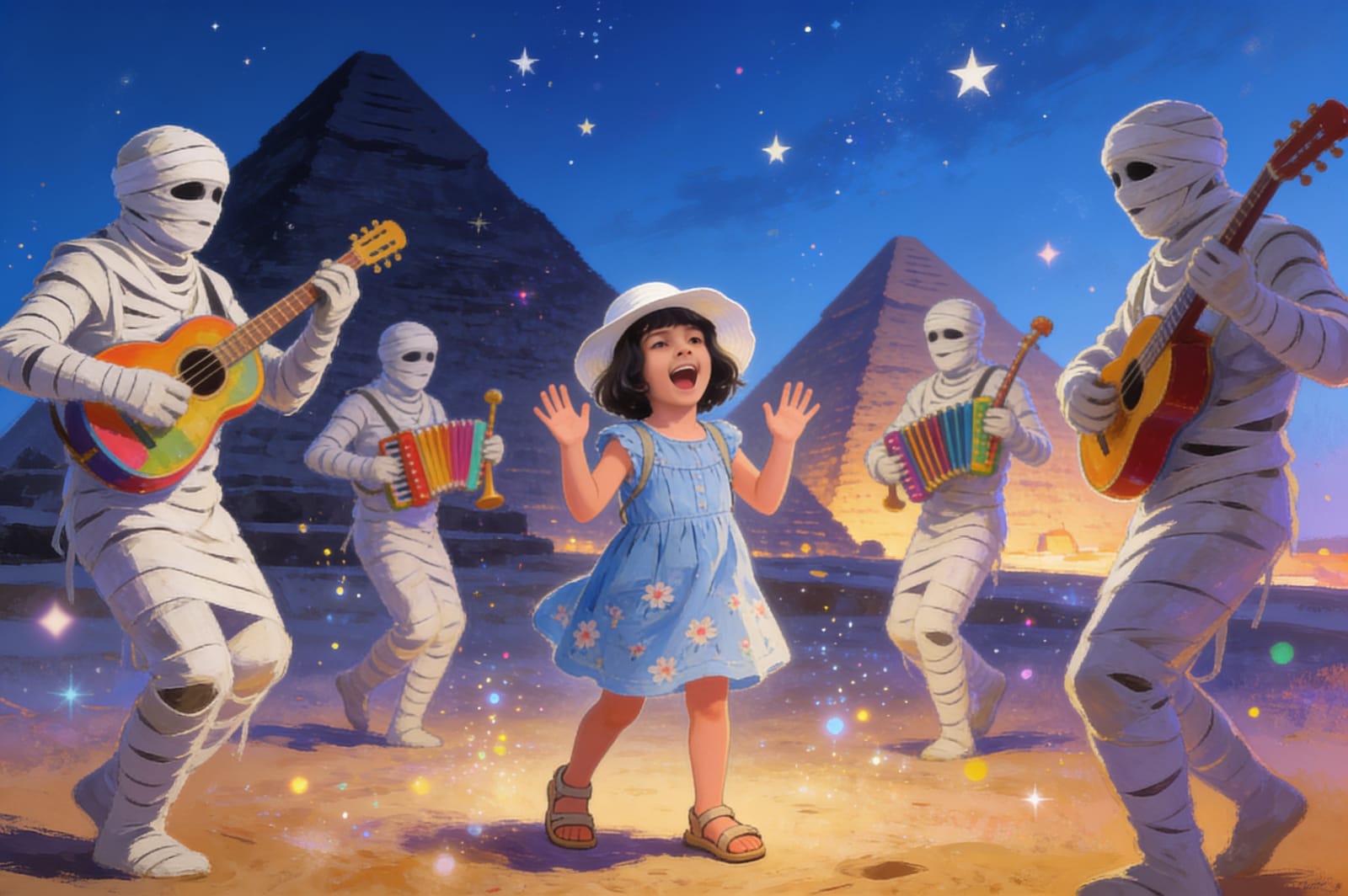 Raisha's Egyptian Adventure — illustration for page 6