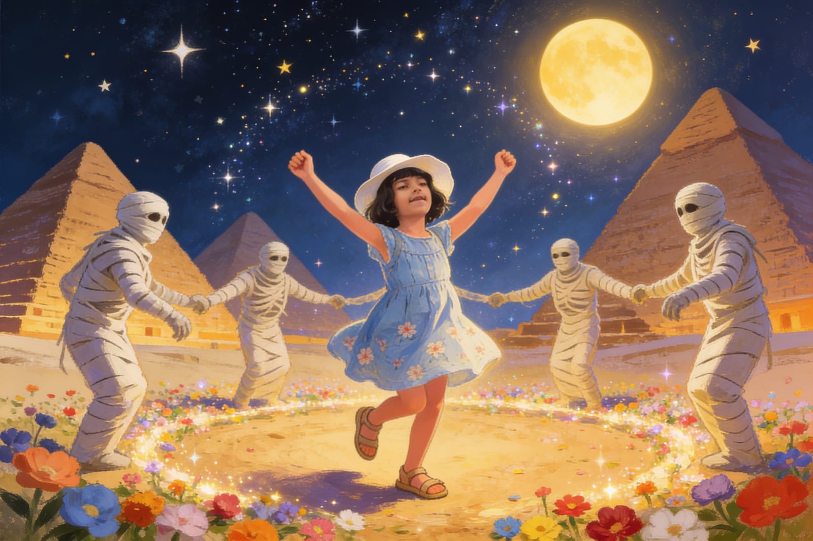 Raisha's Egyptian Adventure — illustration for page 8