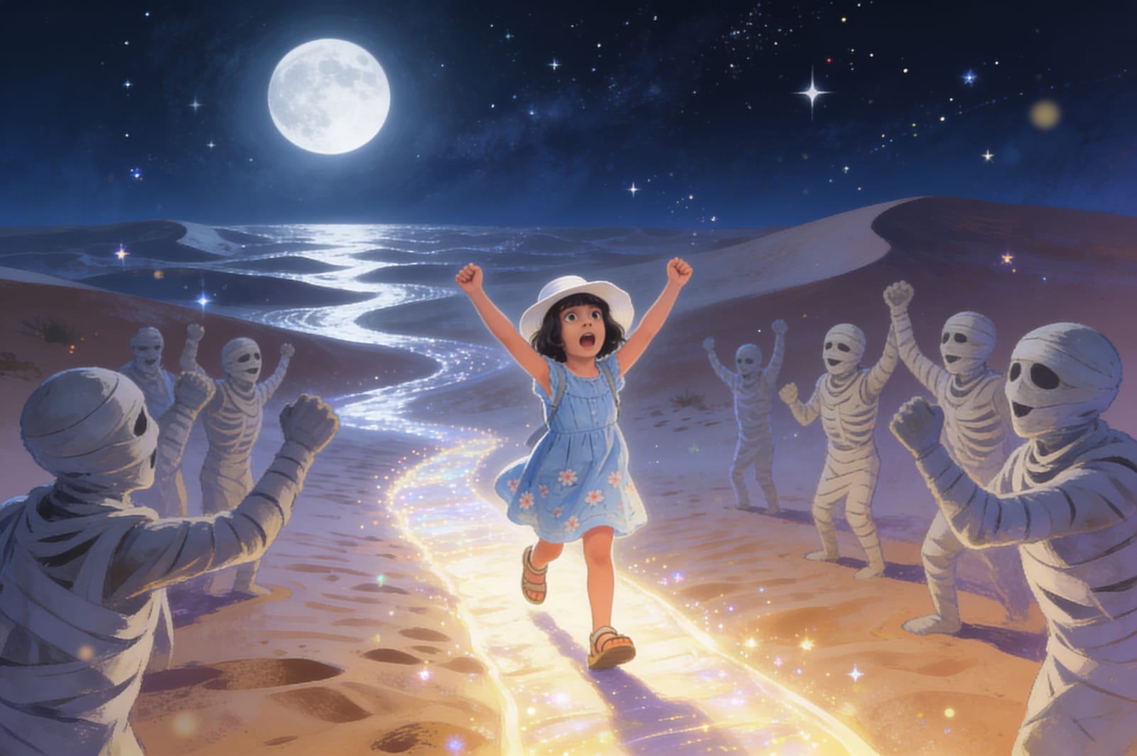 Raisha's Egyptian Adventure — illustration for page 13