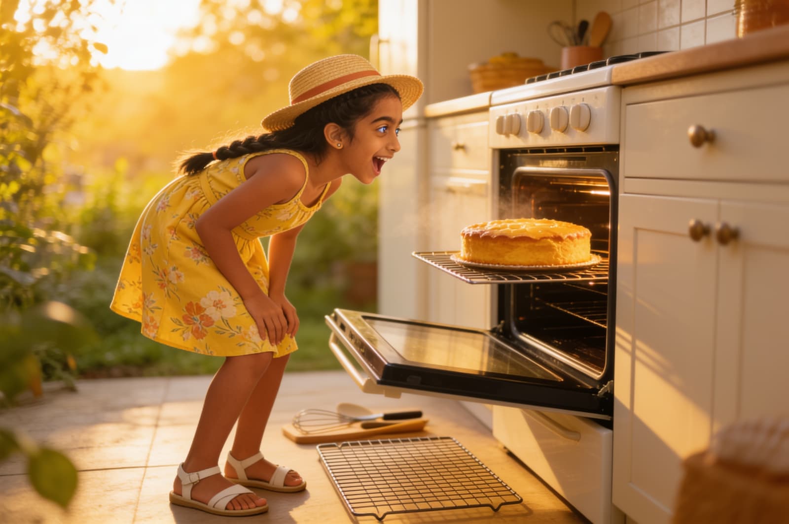 Amyra's Baking Adventure — illustration for page 8