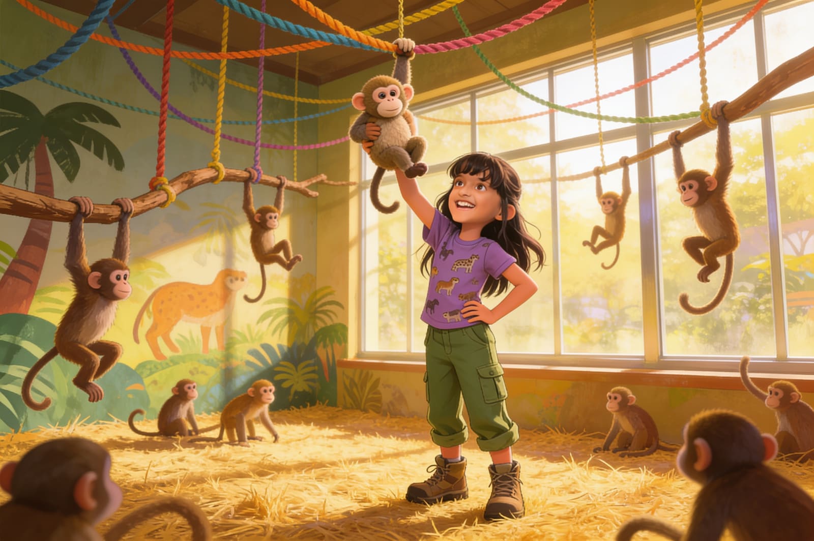 Aira's Great Zoo Adventure — illustration for page 3