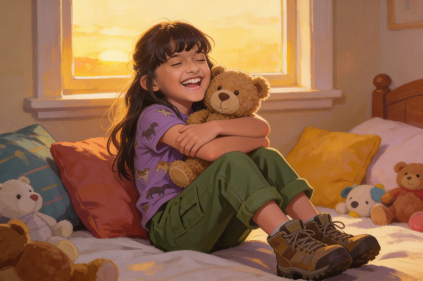 Aira's Great Zoo Adventure — illustration for page 15