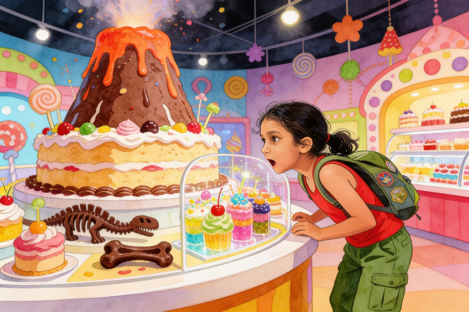 Shanti's Museum Adventure — illustration for page 13