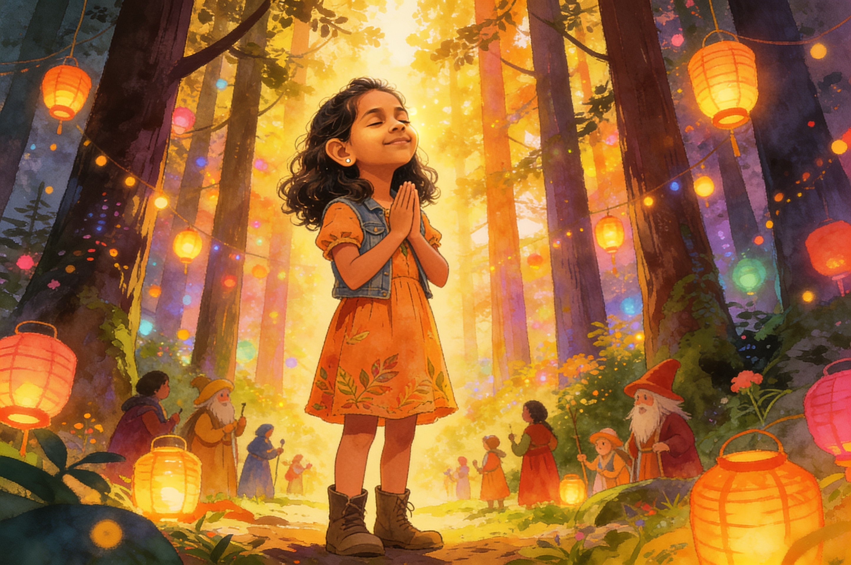 The Forgotten Lantern Festival: A Story for Jia — illustration for page 10