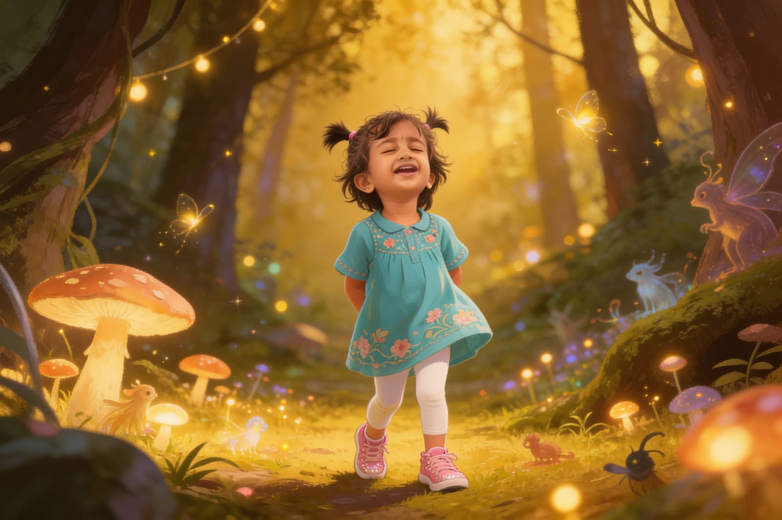 Firefly Bedtime: A Story for Sia — illustration for page 7