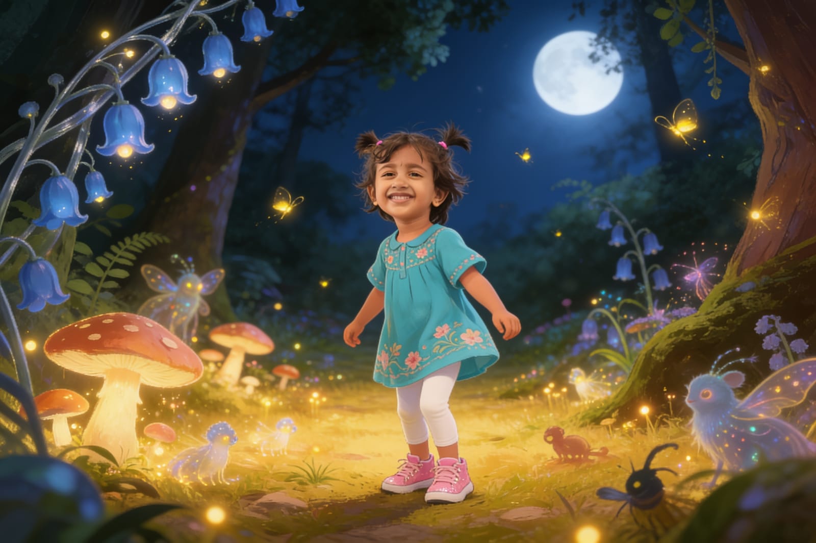 Firefly Bedtime: A Story for Sia — illustration for page 10