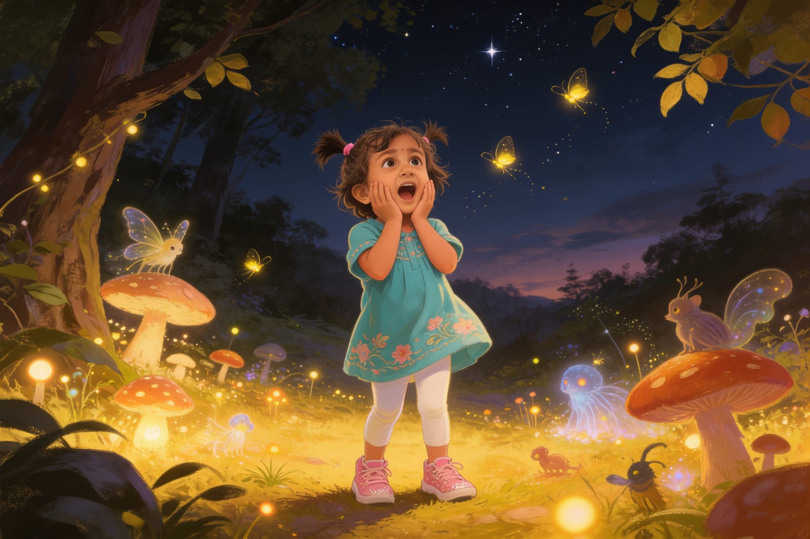 Firefly Bedtime: A Story for Sia — illustration for page 11