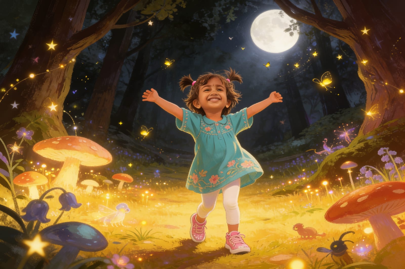 Firefly Bedtime: A Story for Sia — illustration for page 13